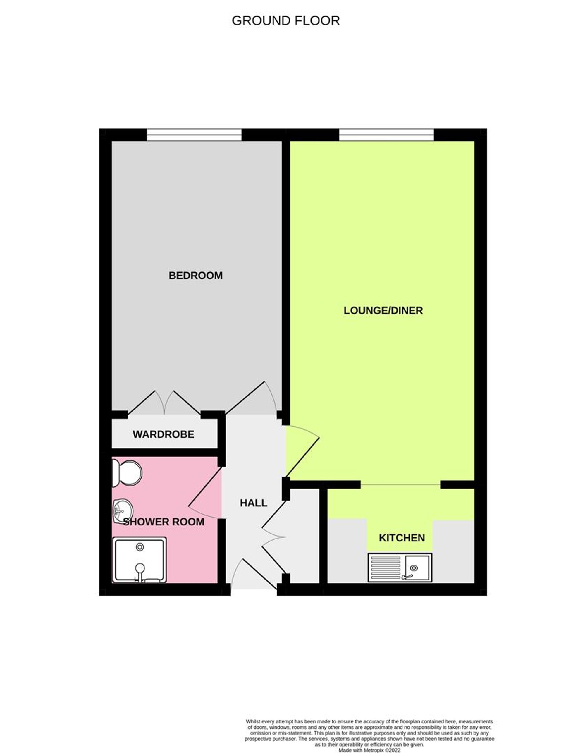 Floor Plan | Other | 30 Gainsborough Lodge, 136 South Farm Road, Worthing, BN14 7ED | For Sale