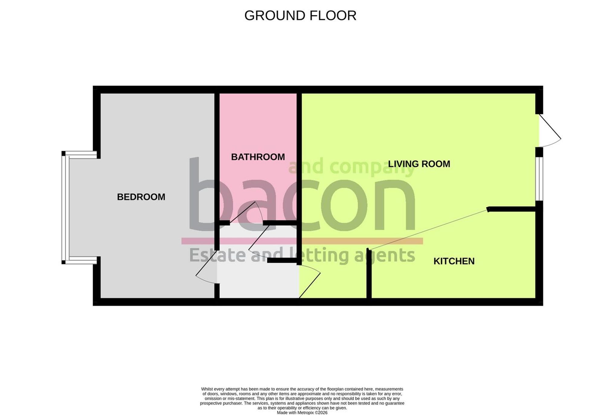 Floor Plan | Other | Flat 1, 7 Salisbury Road, Worthing, BN11 1RB | Sold - Subject to Contract