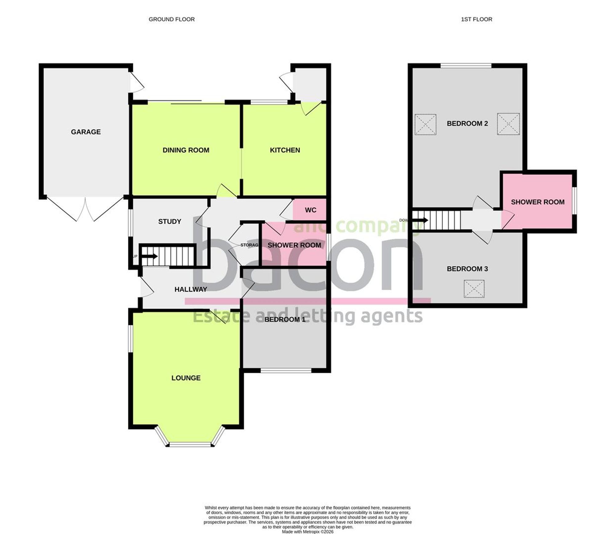 Floor Plan | House | 1 Walpole Avenue, Goring-By-Sea, Worthing, BN12 4PL | For Sale