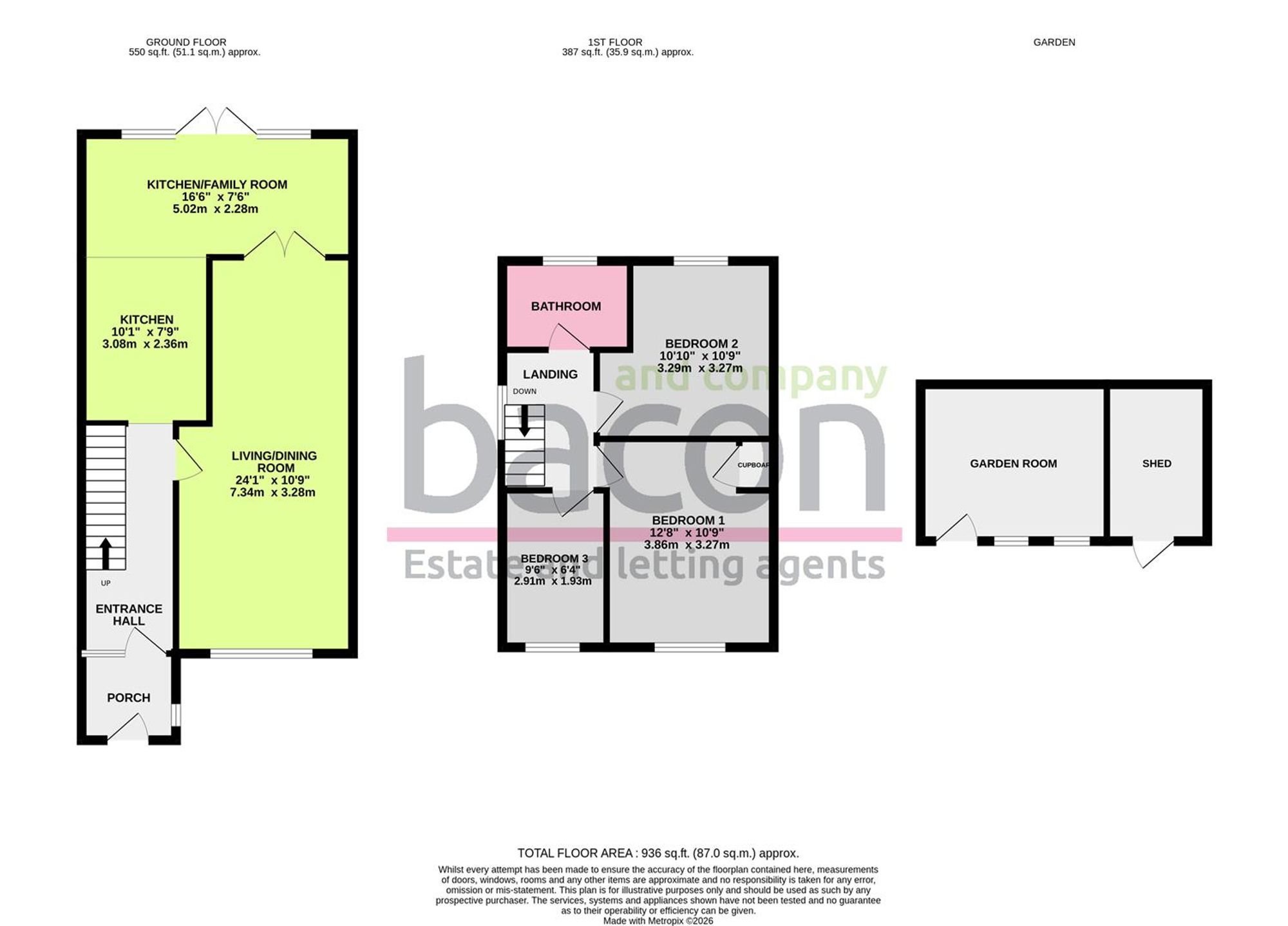 Floor Plan | House | 77 Cedar Avenue, Worthing, BN13 2HU | Sold - Subject to Contract