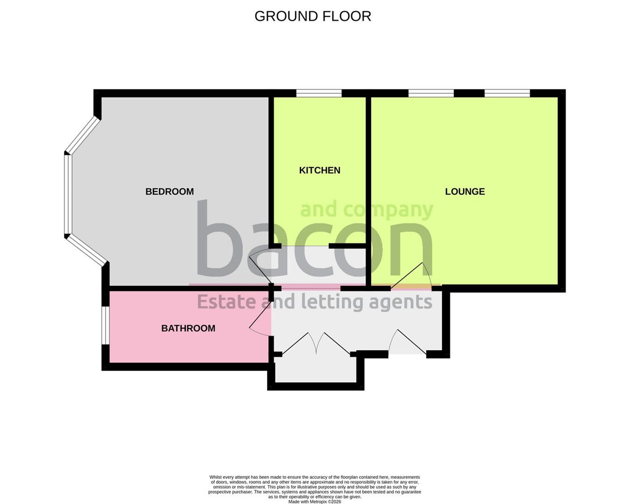 Floor Plan | Apartment | 56e Victoria Road, Worthing, BN11 1XE | Sold - Subject to Contract