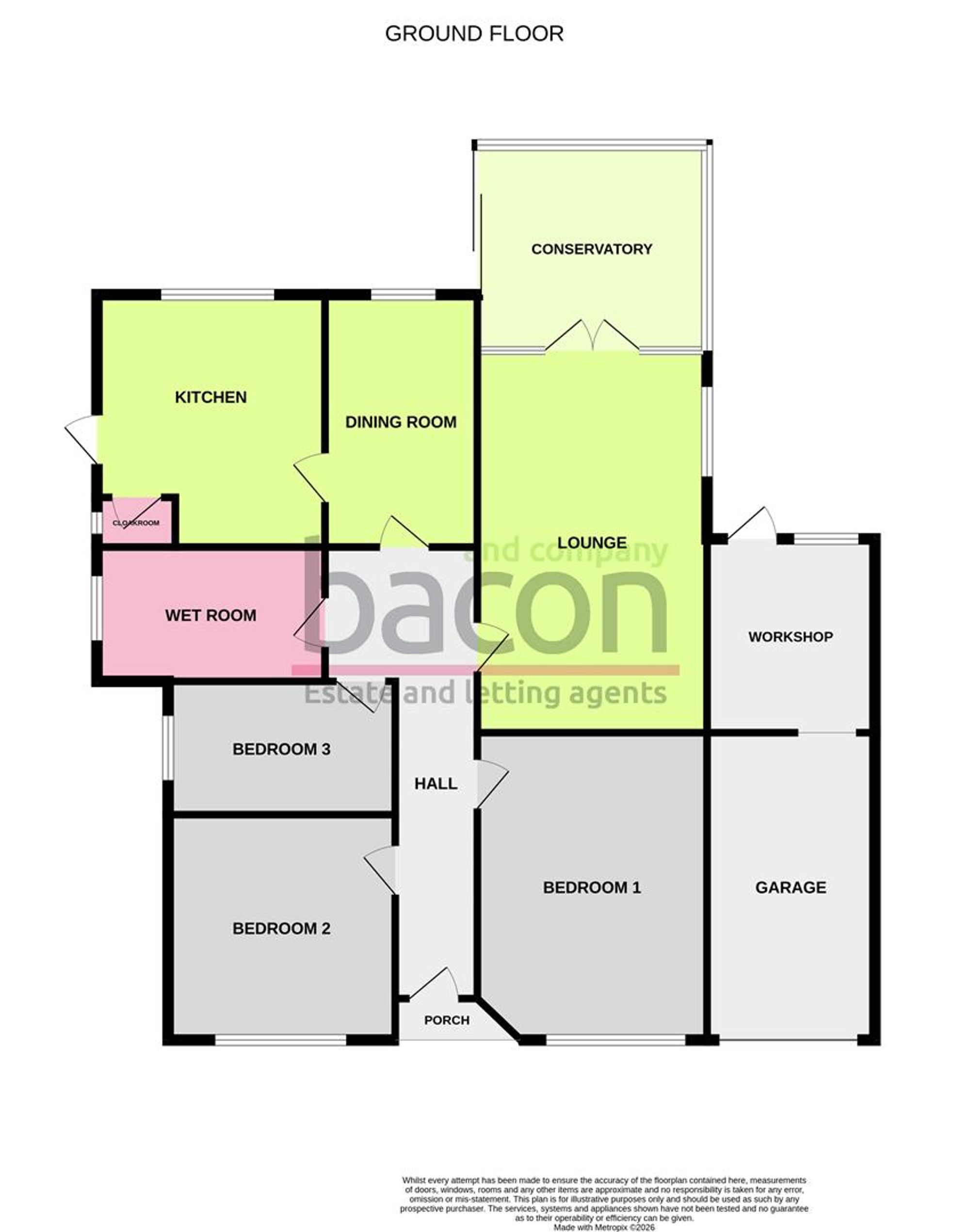 Floor Plan | House | 15 Hawthorn Crescent, Worthing, BN14 9LU | Sold - Subject to Contract