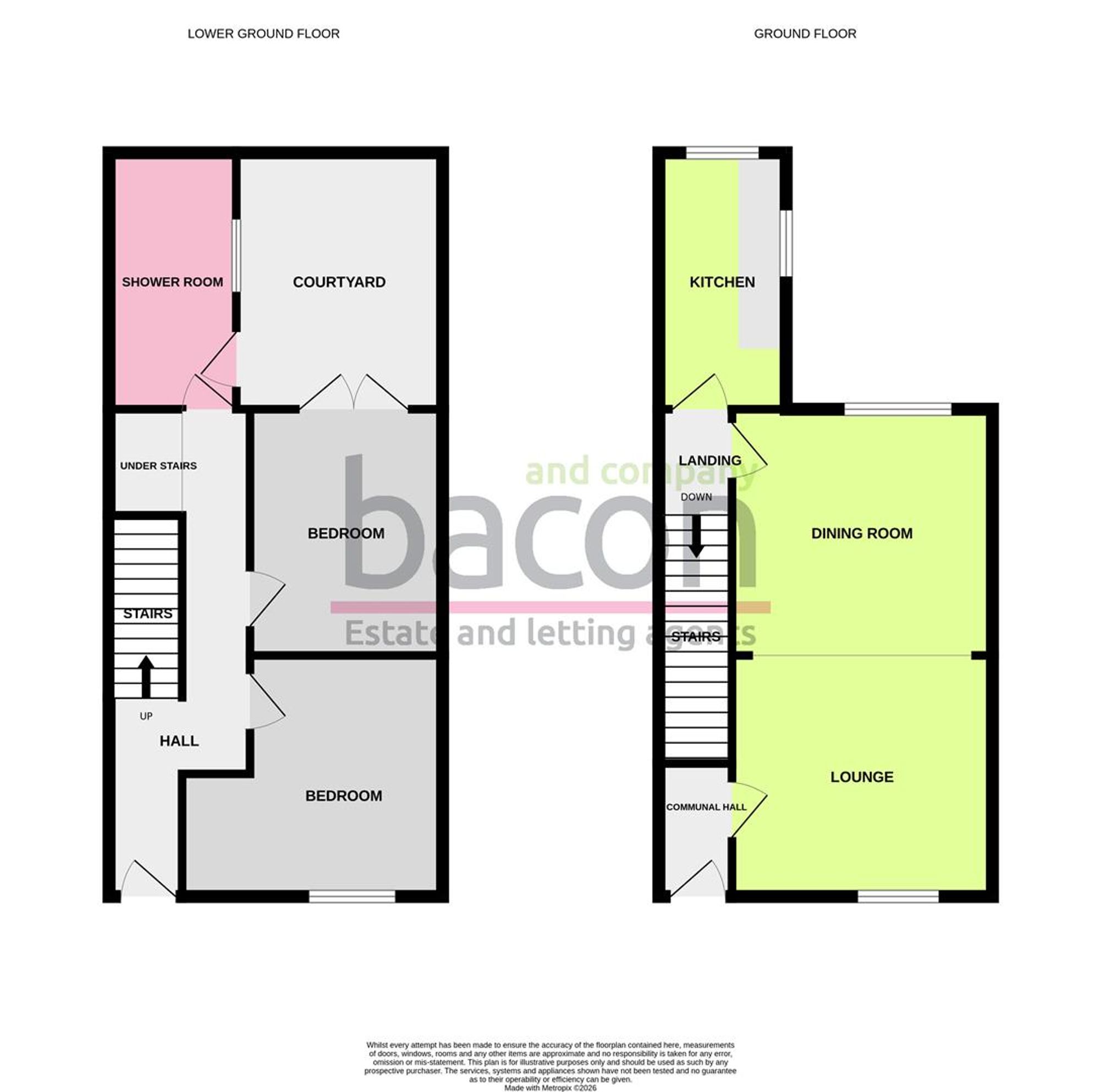 Floor Plan | Flat | 15b Warwick Road, Worthing, BN11 3ET | Sold - Subject to Contract