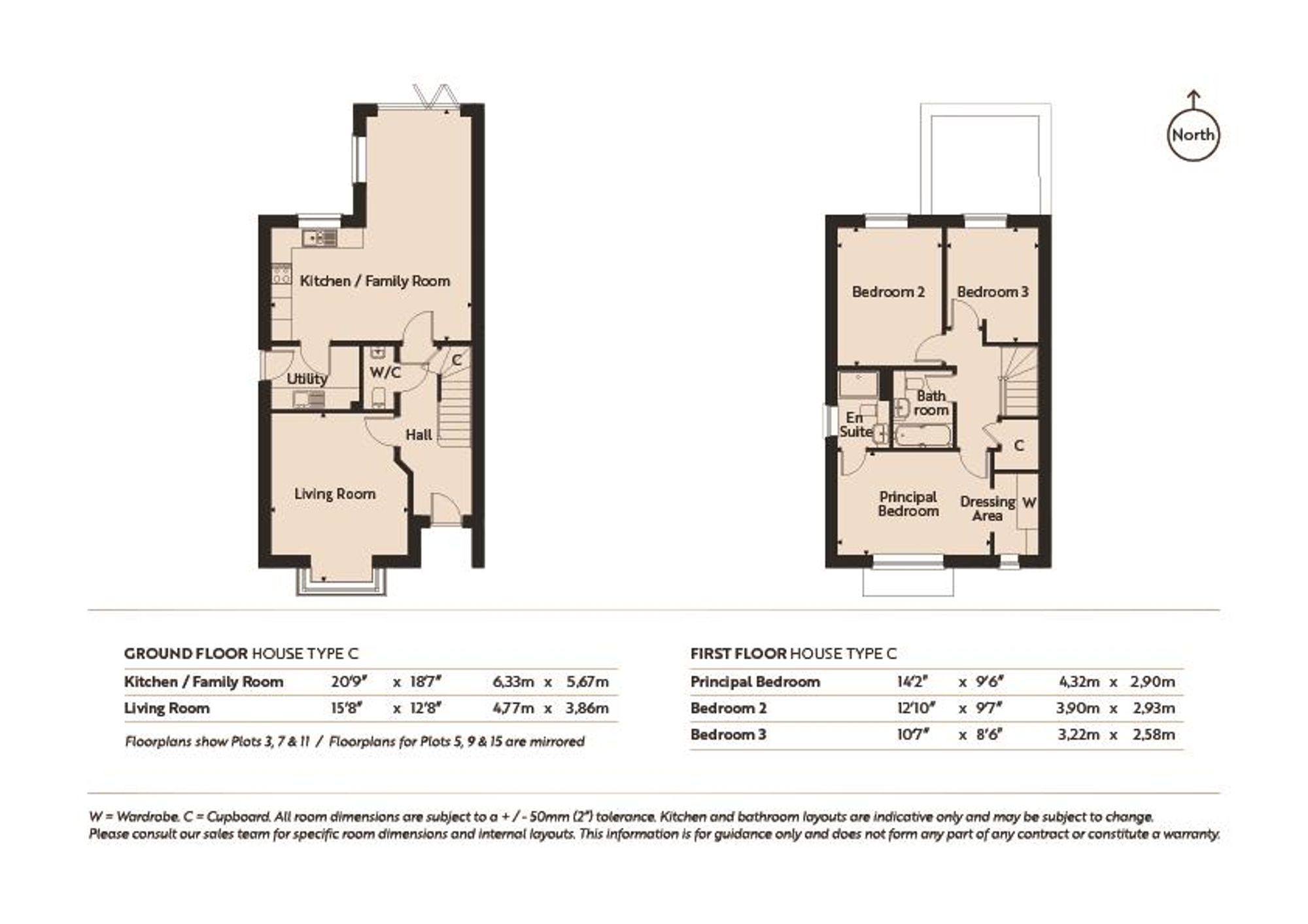 Floor Plan | House | 15 Eyebright Lane, Angmering, BN16 4AW | For Sale