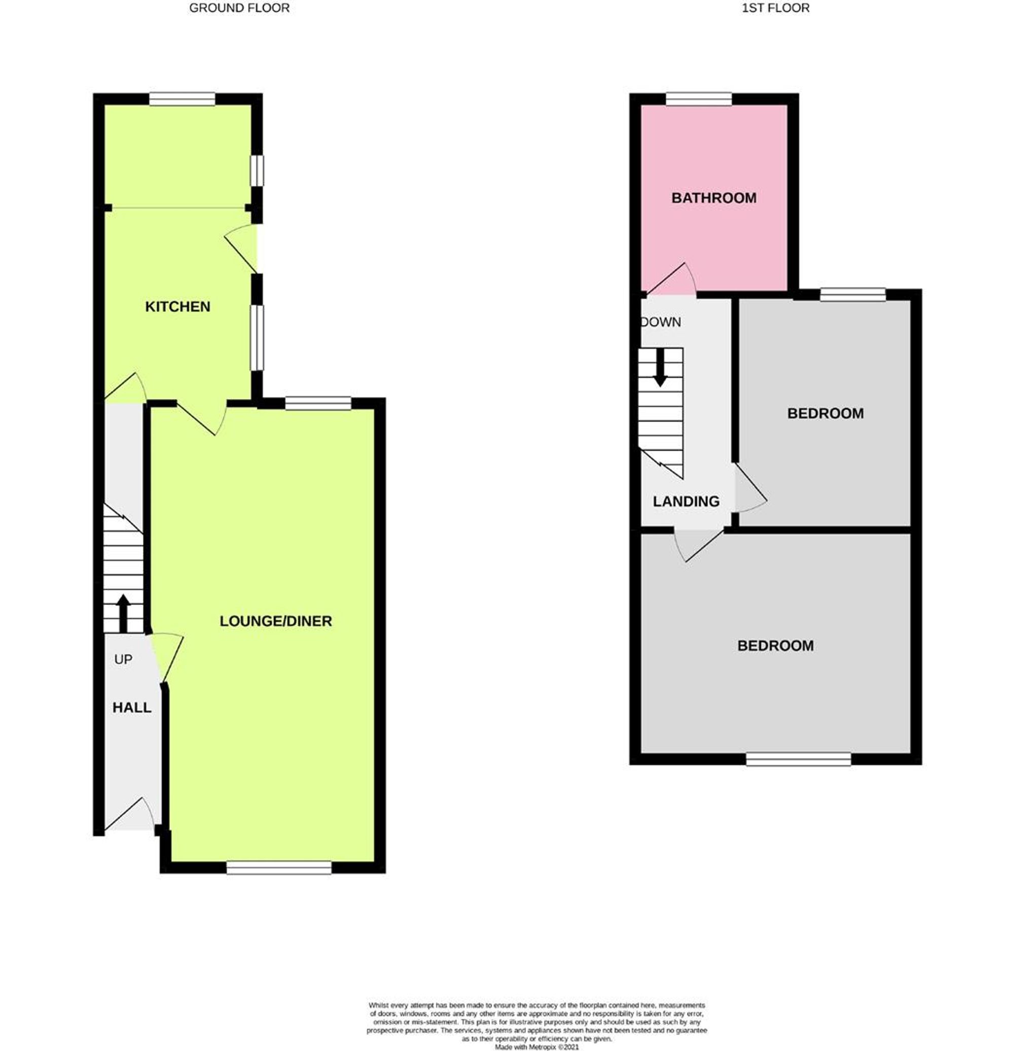 Floor Plan | House | 19 Archibald Road, Worthing, BN11 2SL | Sold - Subject to Contract