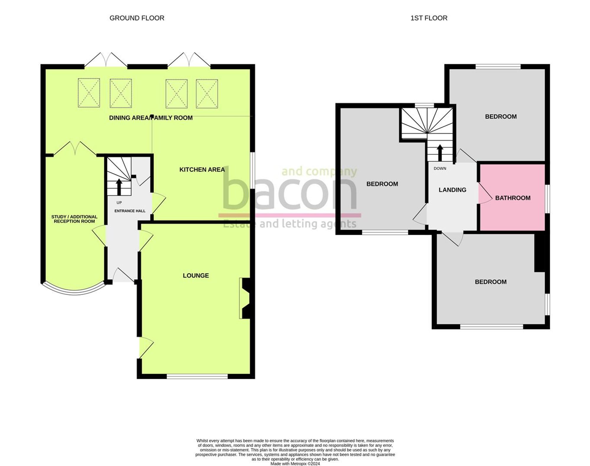 Floor Plan | House | 3 North Avenue, Goring-By-Sea, Worthing, BN12 4DA | Sold - Subject to Contract