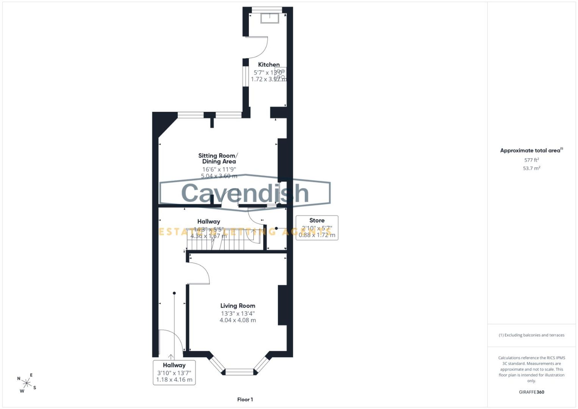Floor plan — Lorne Street, Chester, CH1