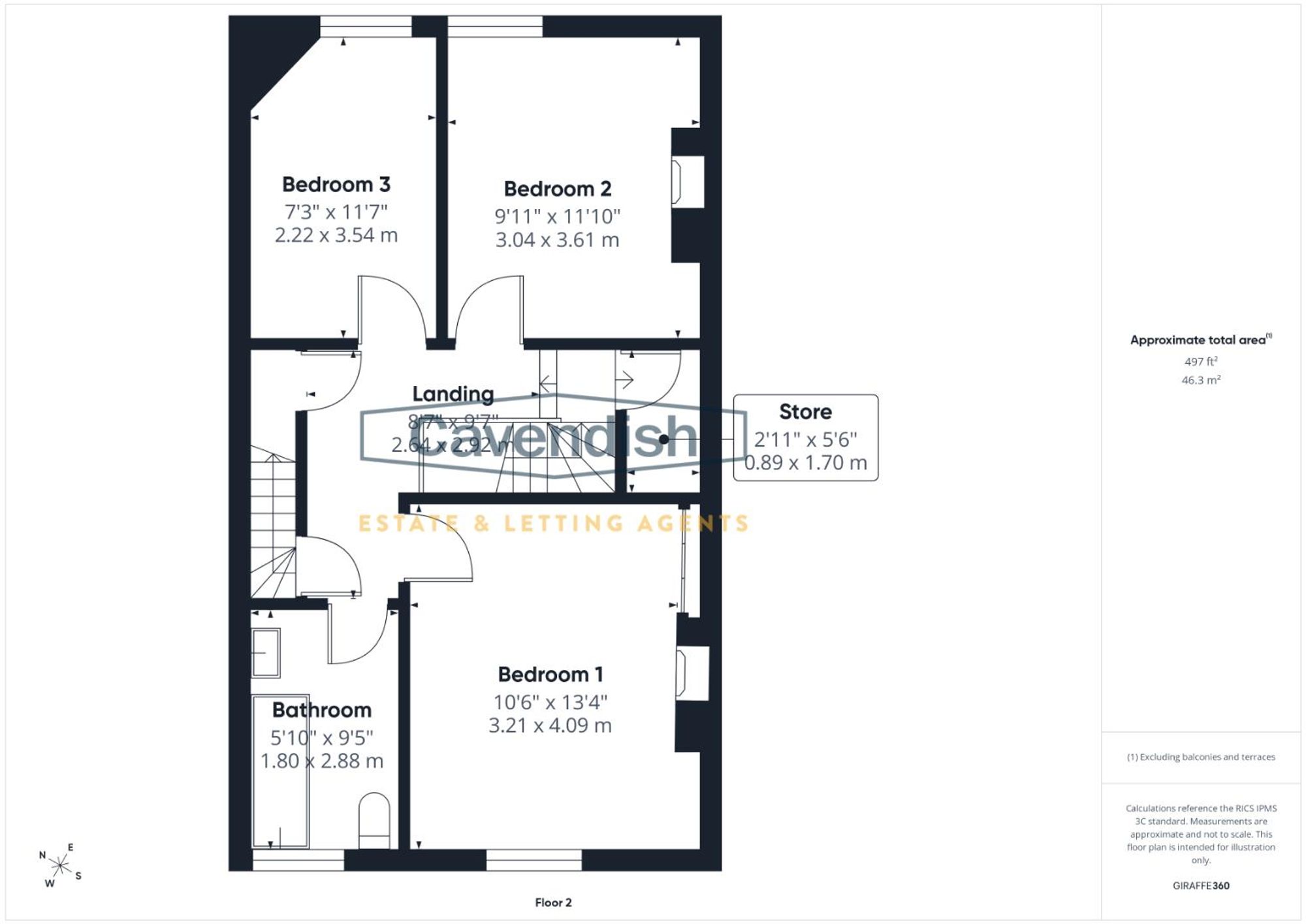 Floor plan — Lorne Street, Chester, CH1
