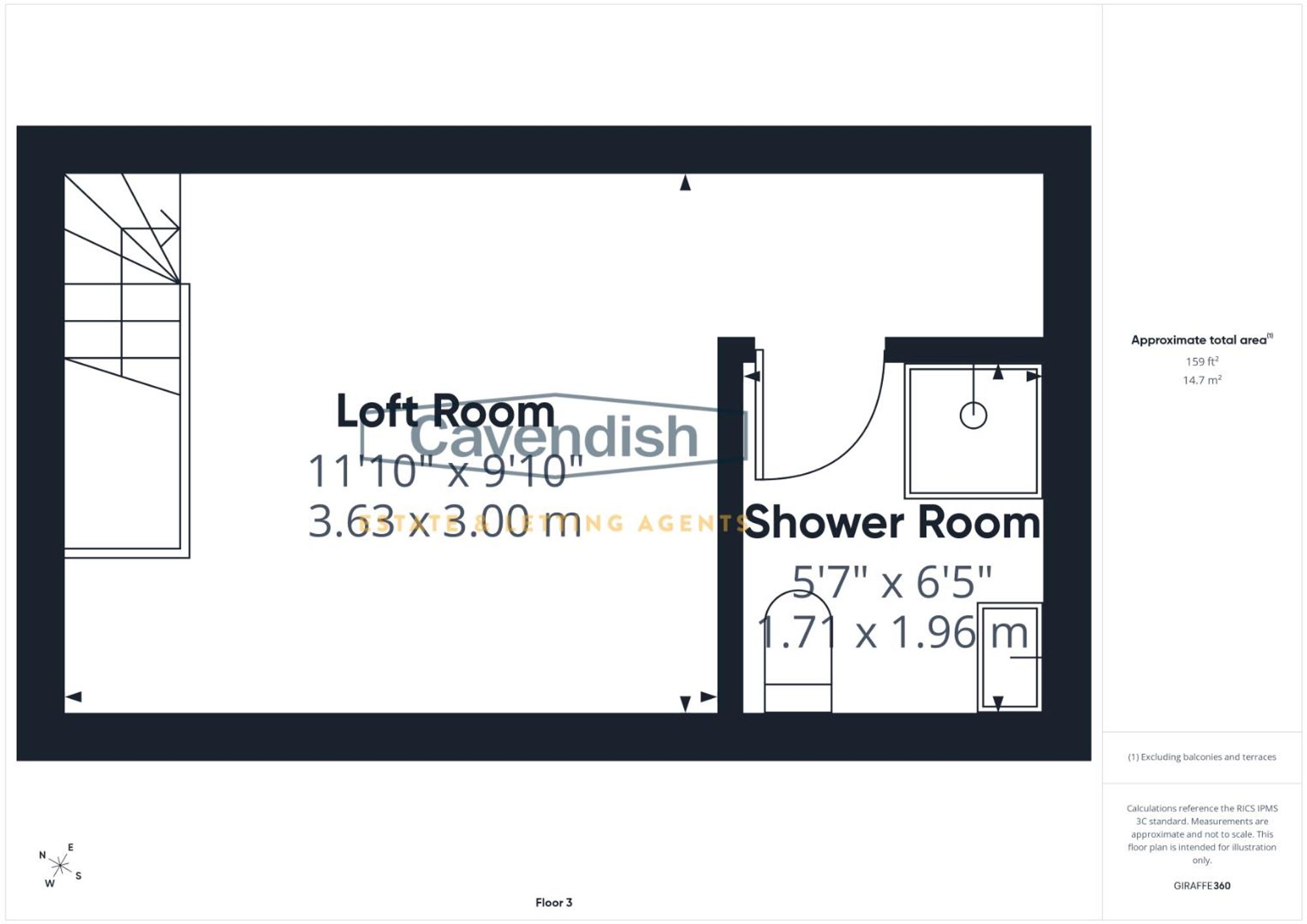 Floor plan — Lorne Street, Chester, CH1