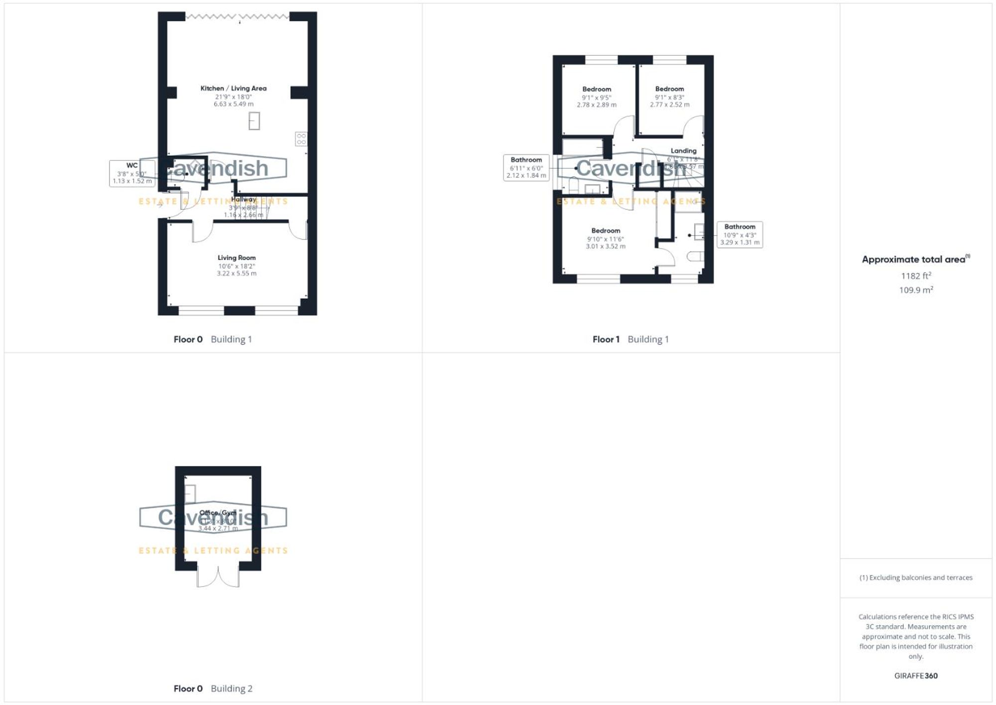 Floor plan — Kohima Crescent, Saighton, CH3