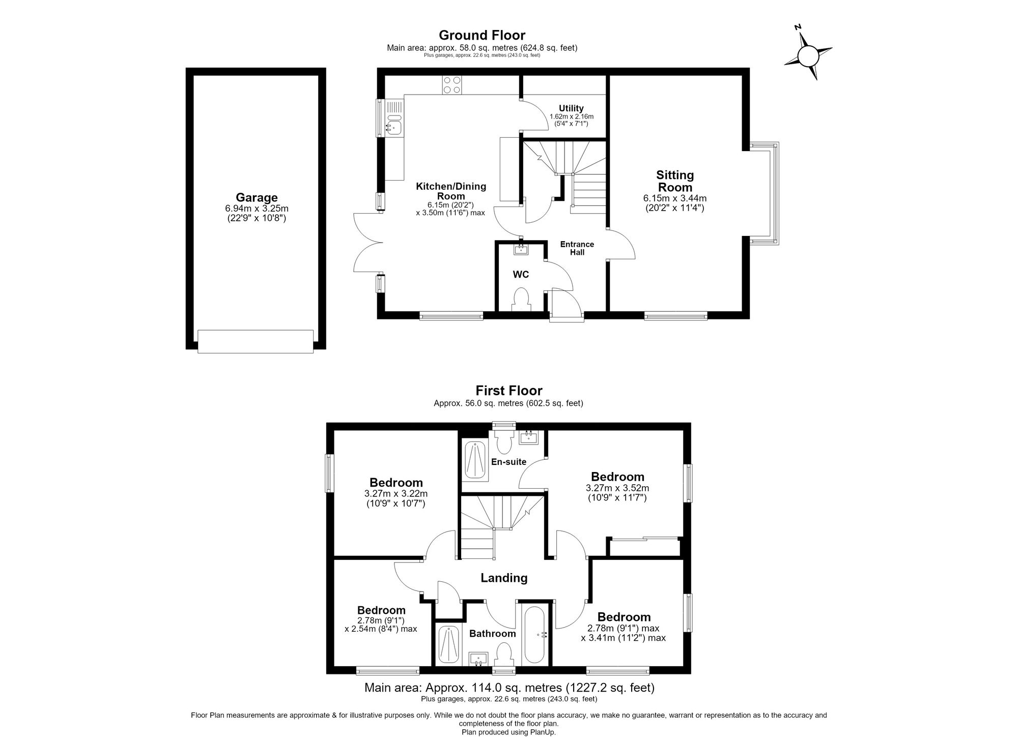 4 Bedroom House For Sale - Tiger Moth Way, Lower Stondon, SG16 Floor Plan