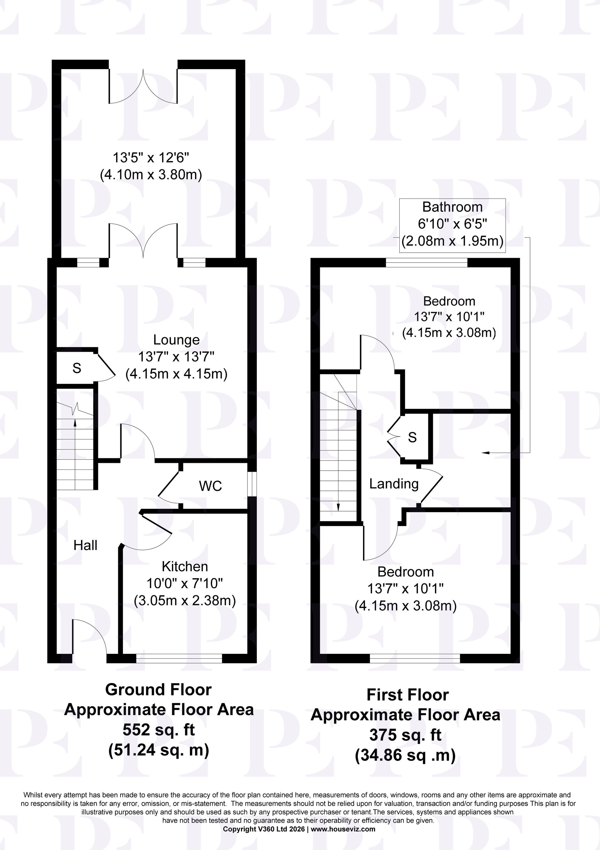 St. Francis Close, Hinckley, LE10 Floorplan