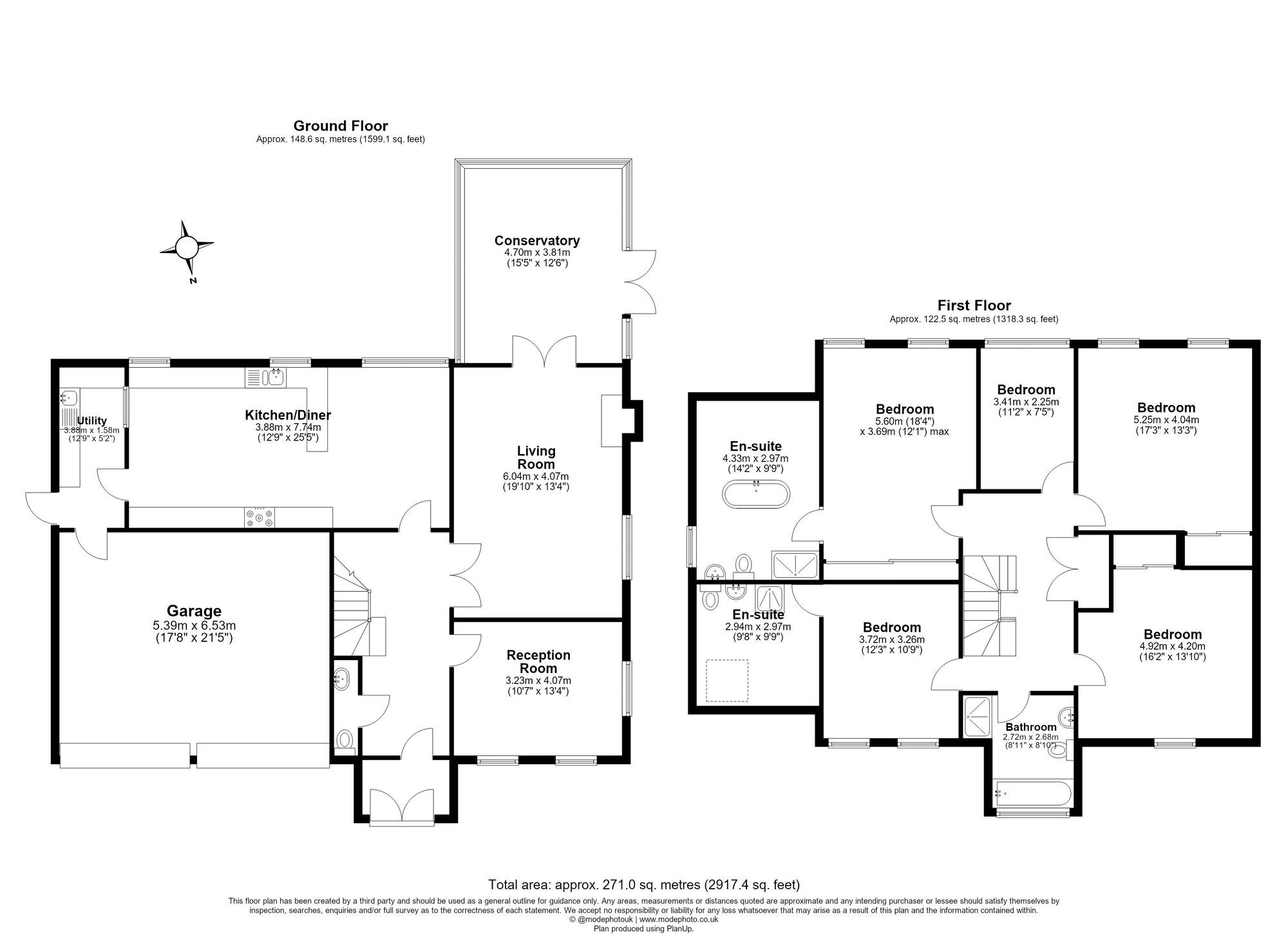 5 Bedroom House For Sale - Mount Pleasant, Hitchin, SG5 Floor Plan