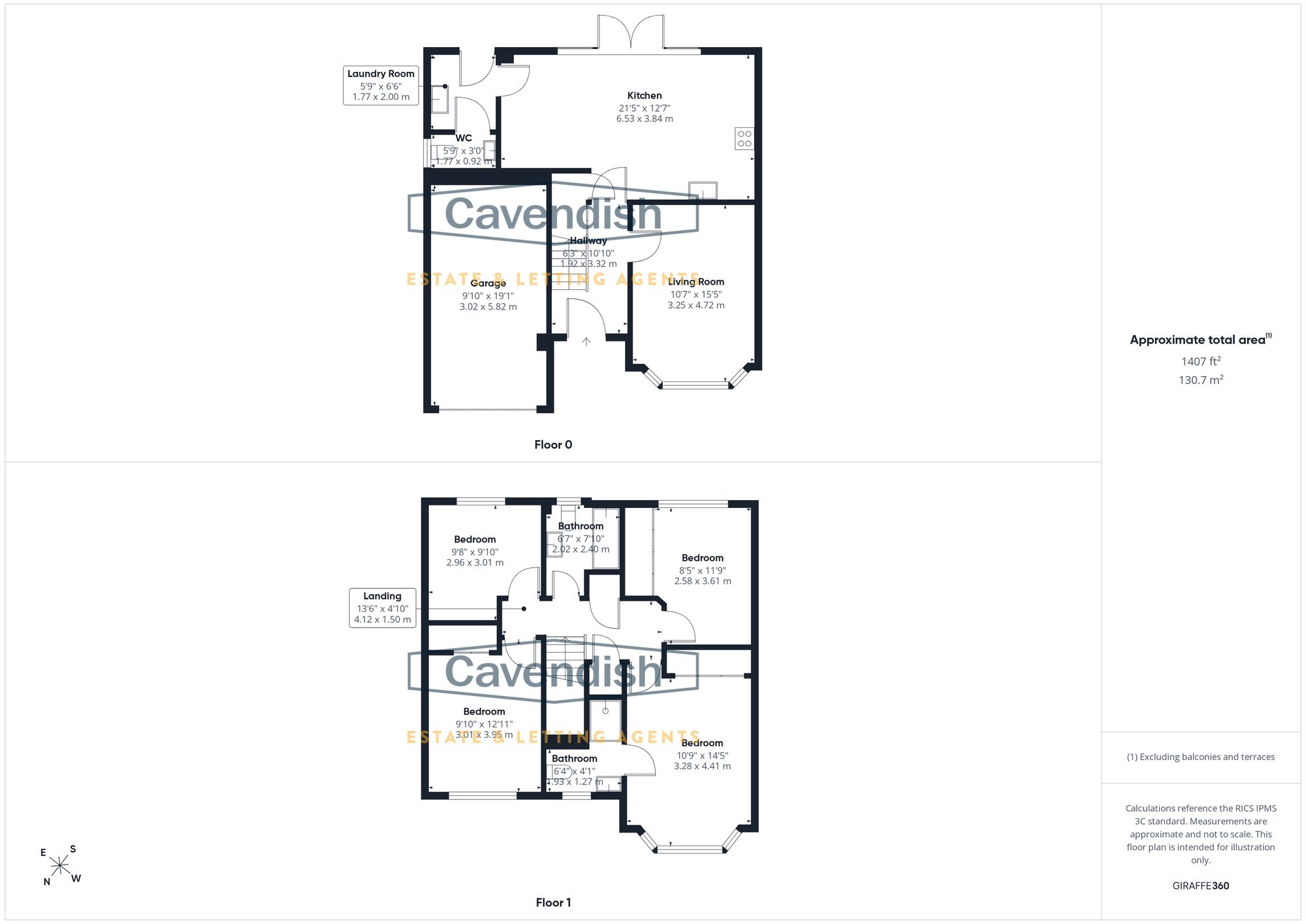 Floor plan — Moat Lane, Chester, CH4