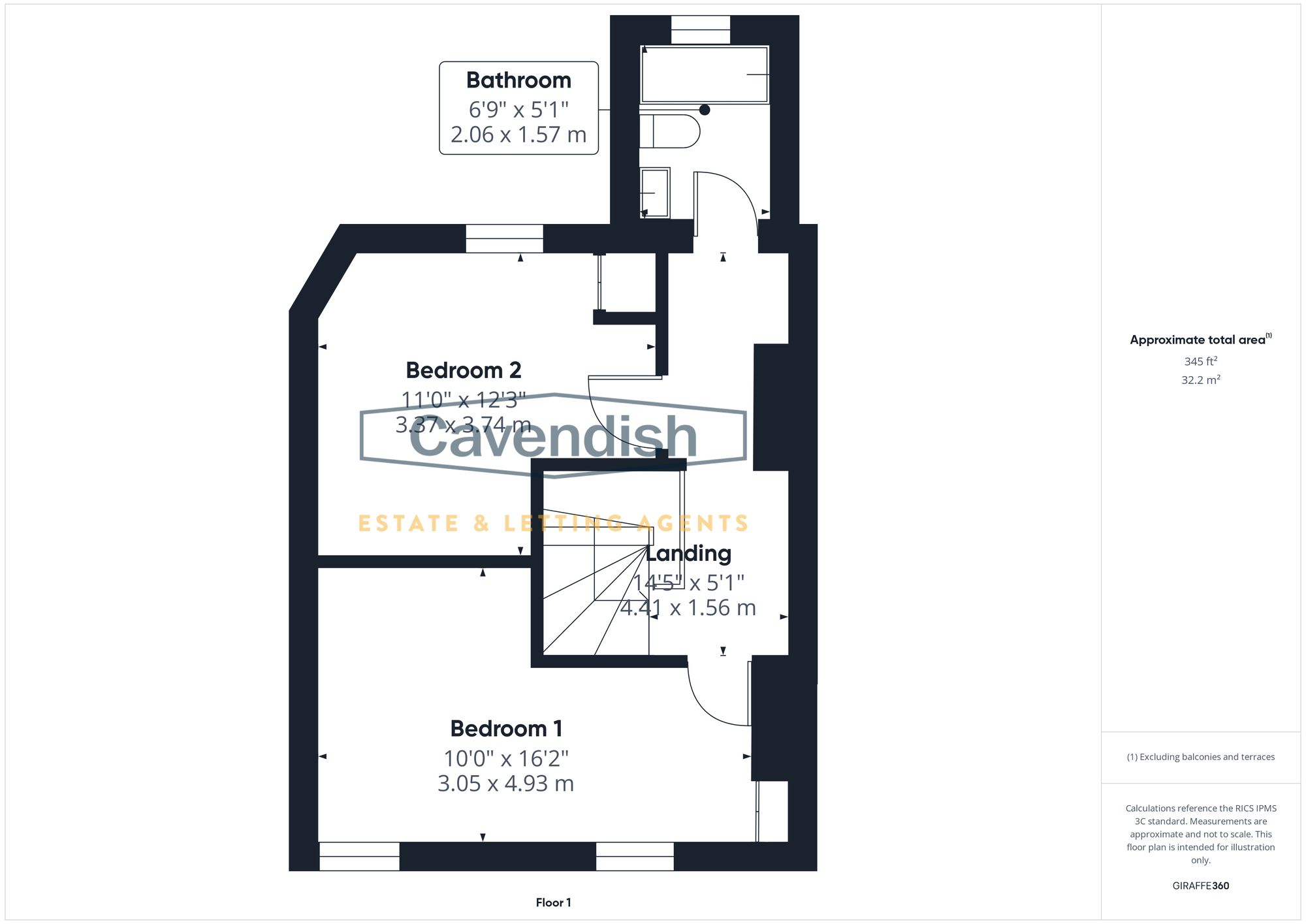 Floor plan — Greenway Street, Handbridge, Chester