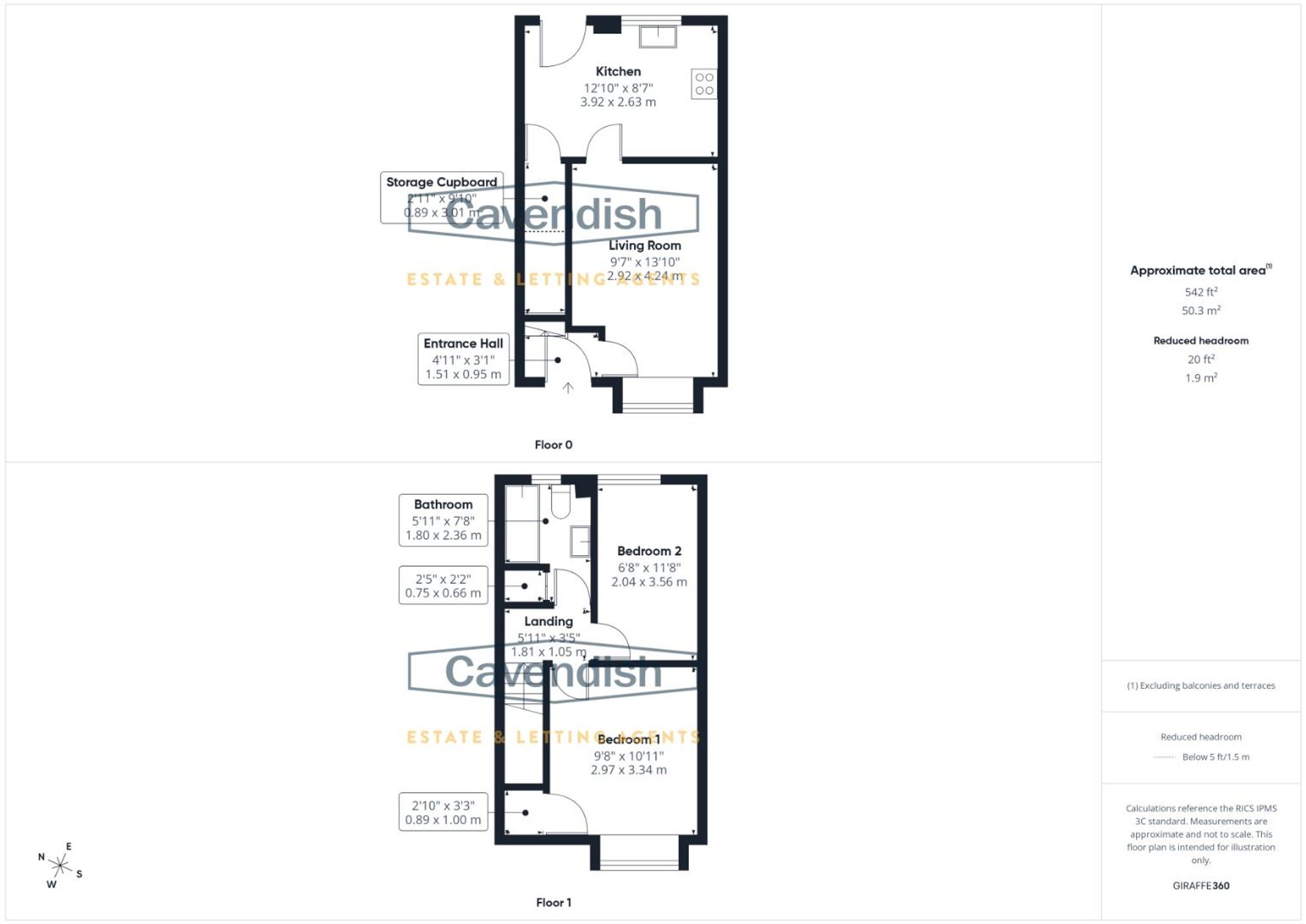 Floor plan — Fron Haul, Ruthin, LL15