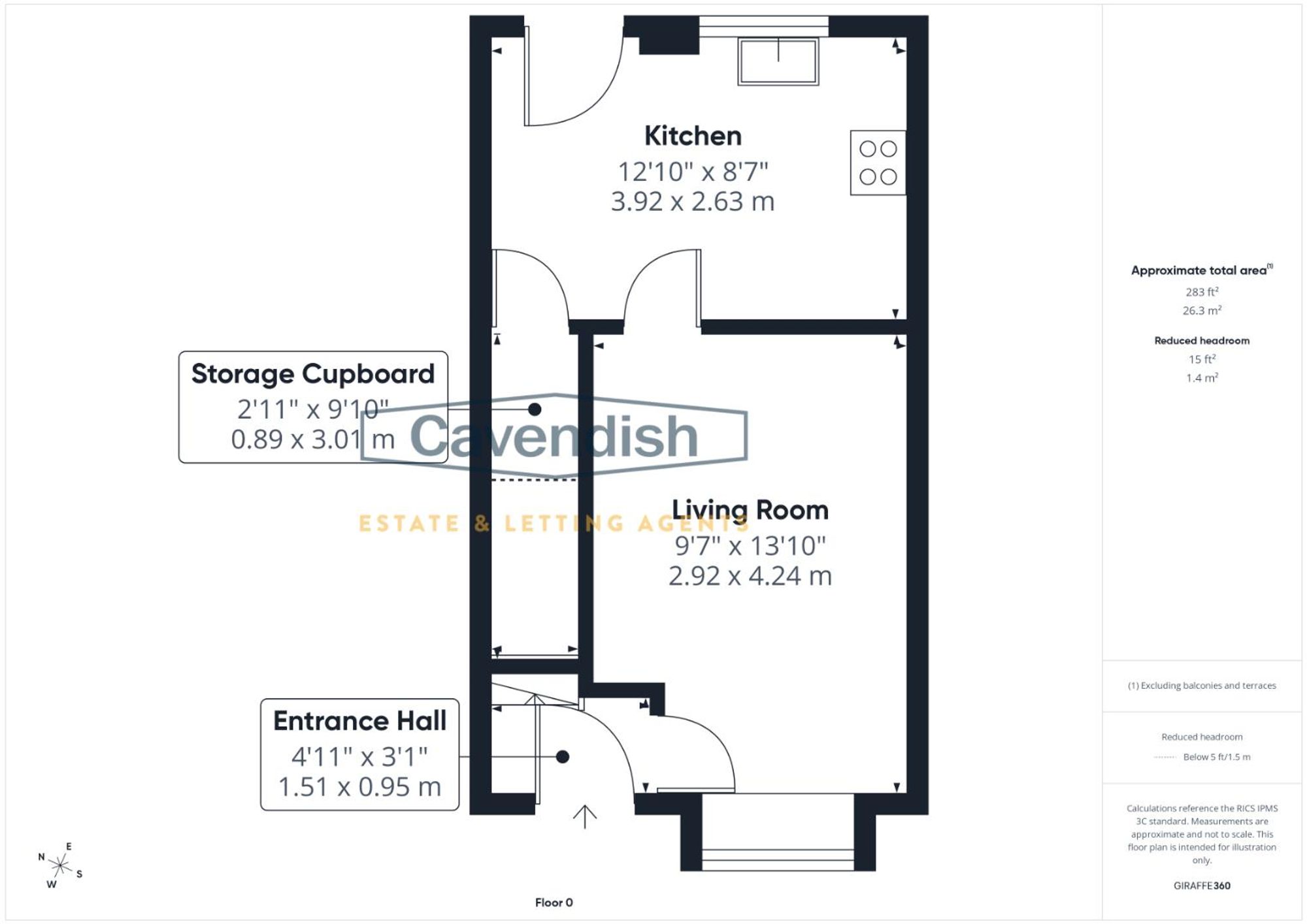 Floor plan — Fron Haul, Ruthin, LL15