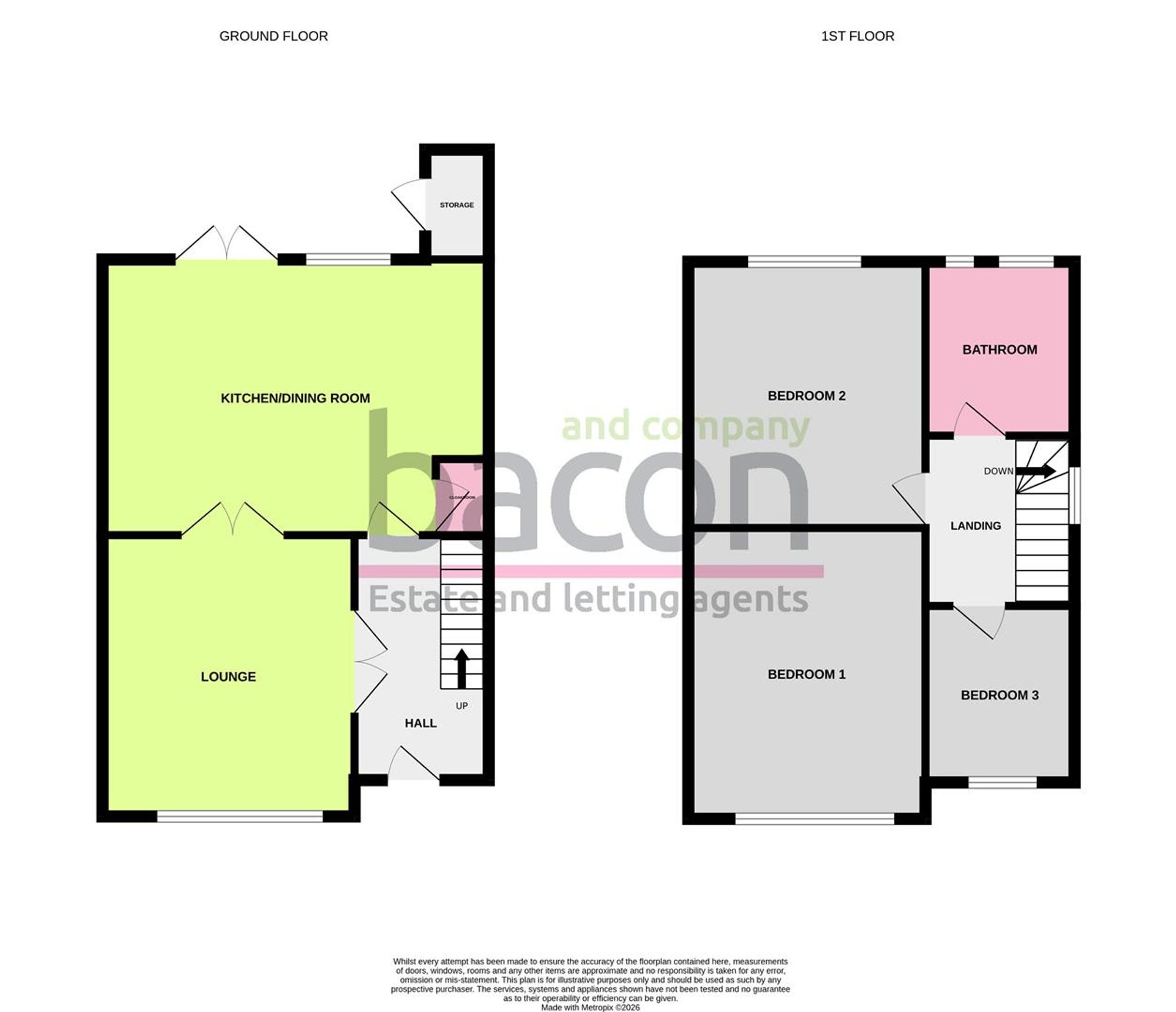 Floor Plan | House | 48 Shandon Road, Worthing, BN14 9DX | For Sale