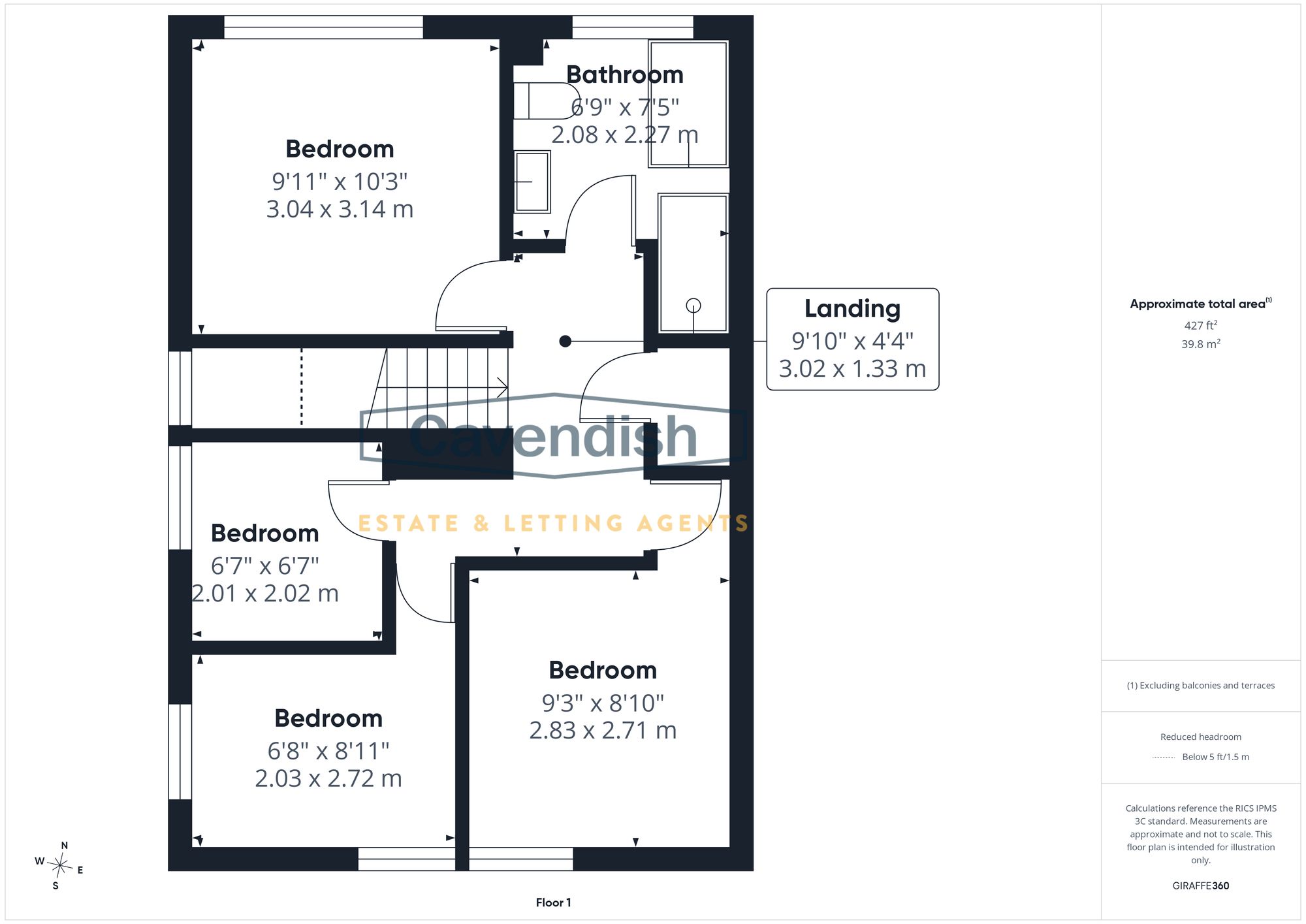 Floor plan — East Close, Mynydd Isa, CH7