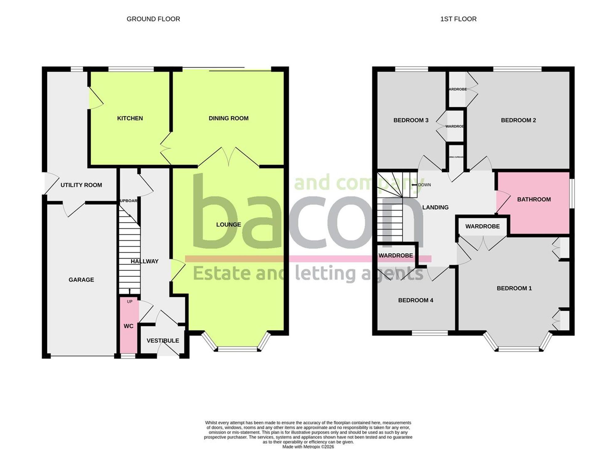 Floor Plan | House | 16 Vicarage Fields, Worthing, BN13 3SF | For Sale