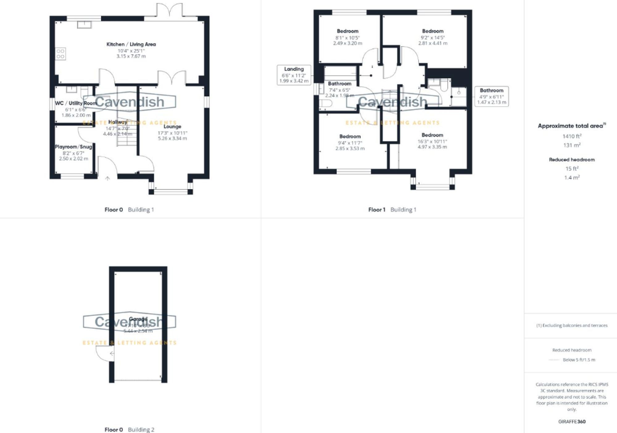 Floor plan — Highlander Road, Saighton, CH3
