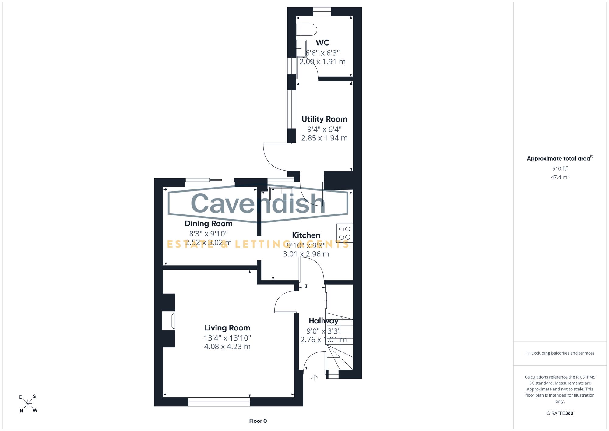 Floor plan — Greenway, Saughall, Chester