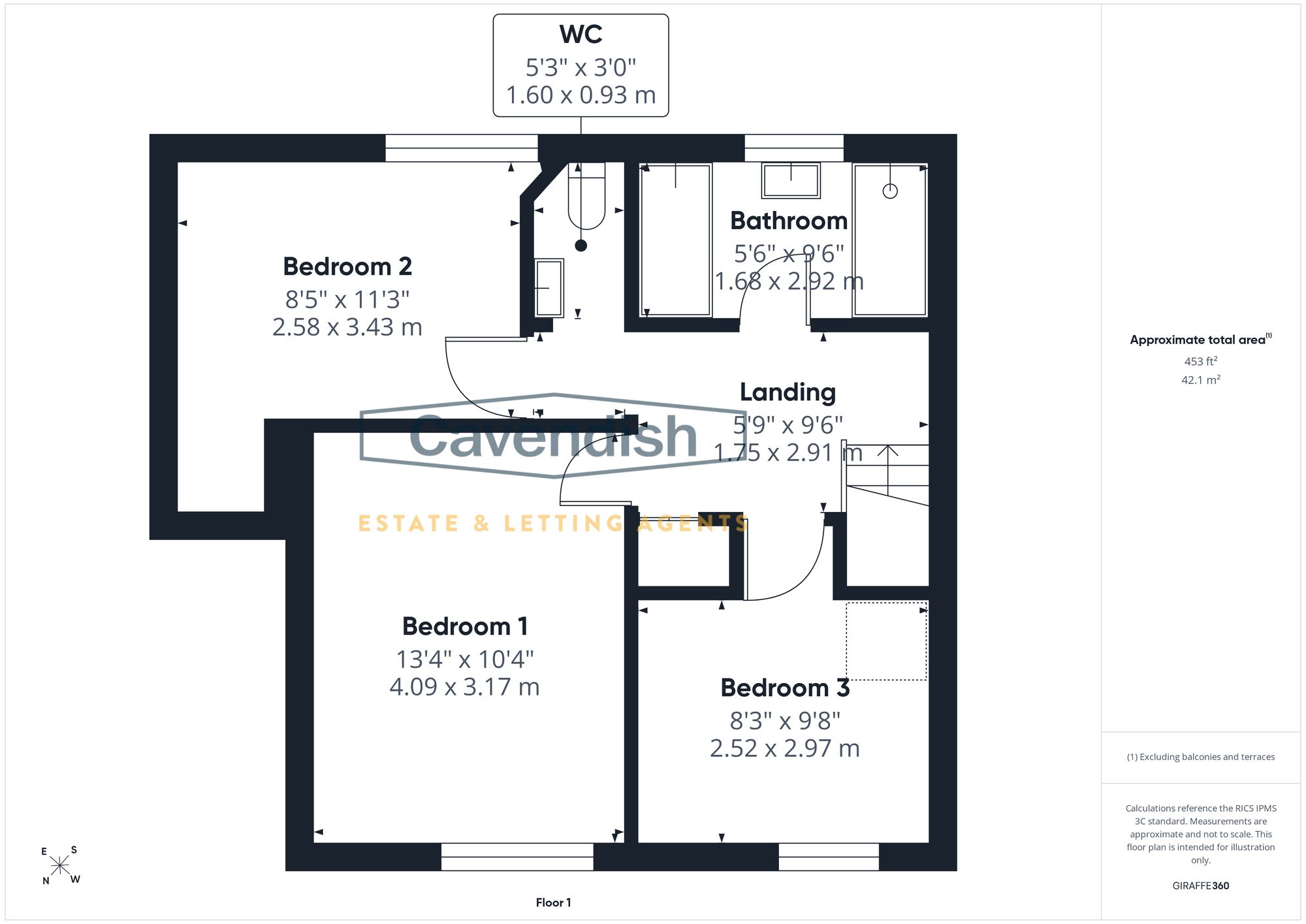 Floor plan — Greenway, Saughall, Chester
