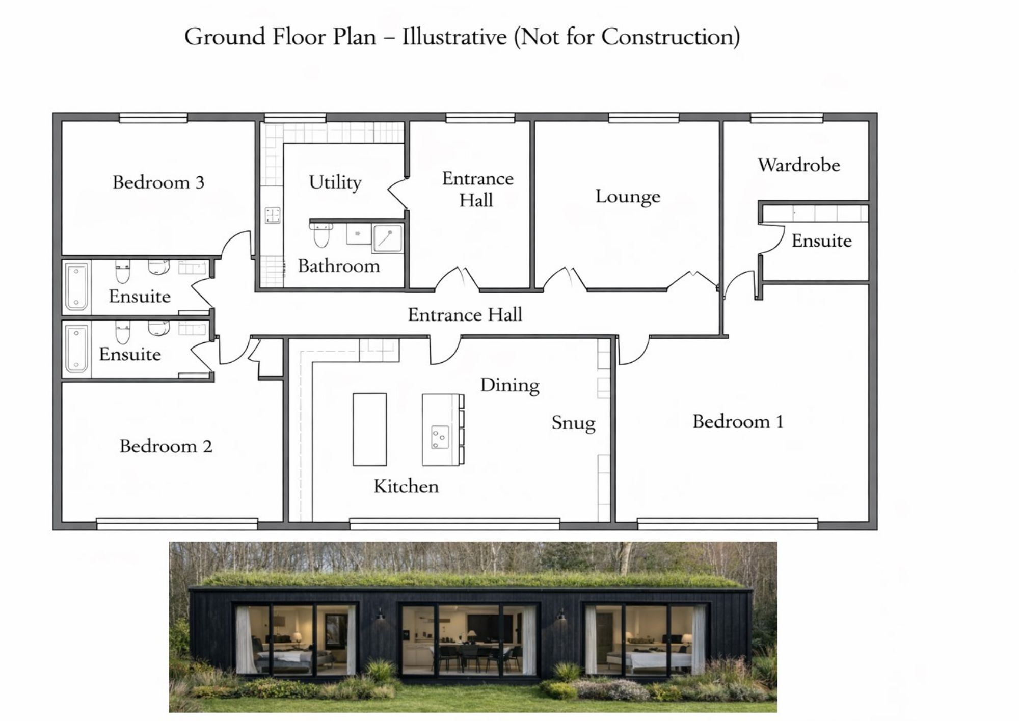 Floorplan for Illustrative-floor-plan-proposed-dwelling