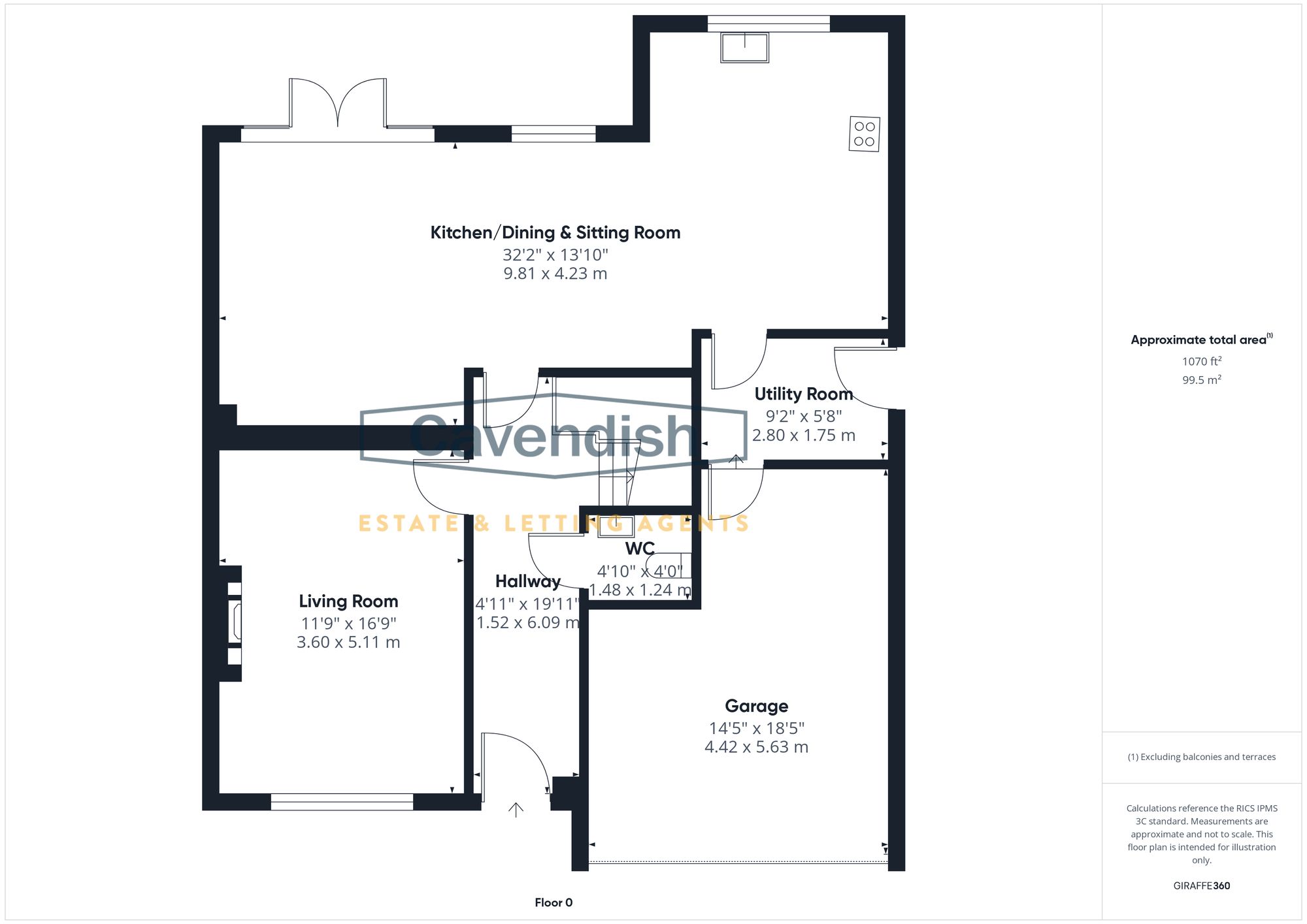 Floor plan — St. Boniface Close, Bunbury, CW6