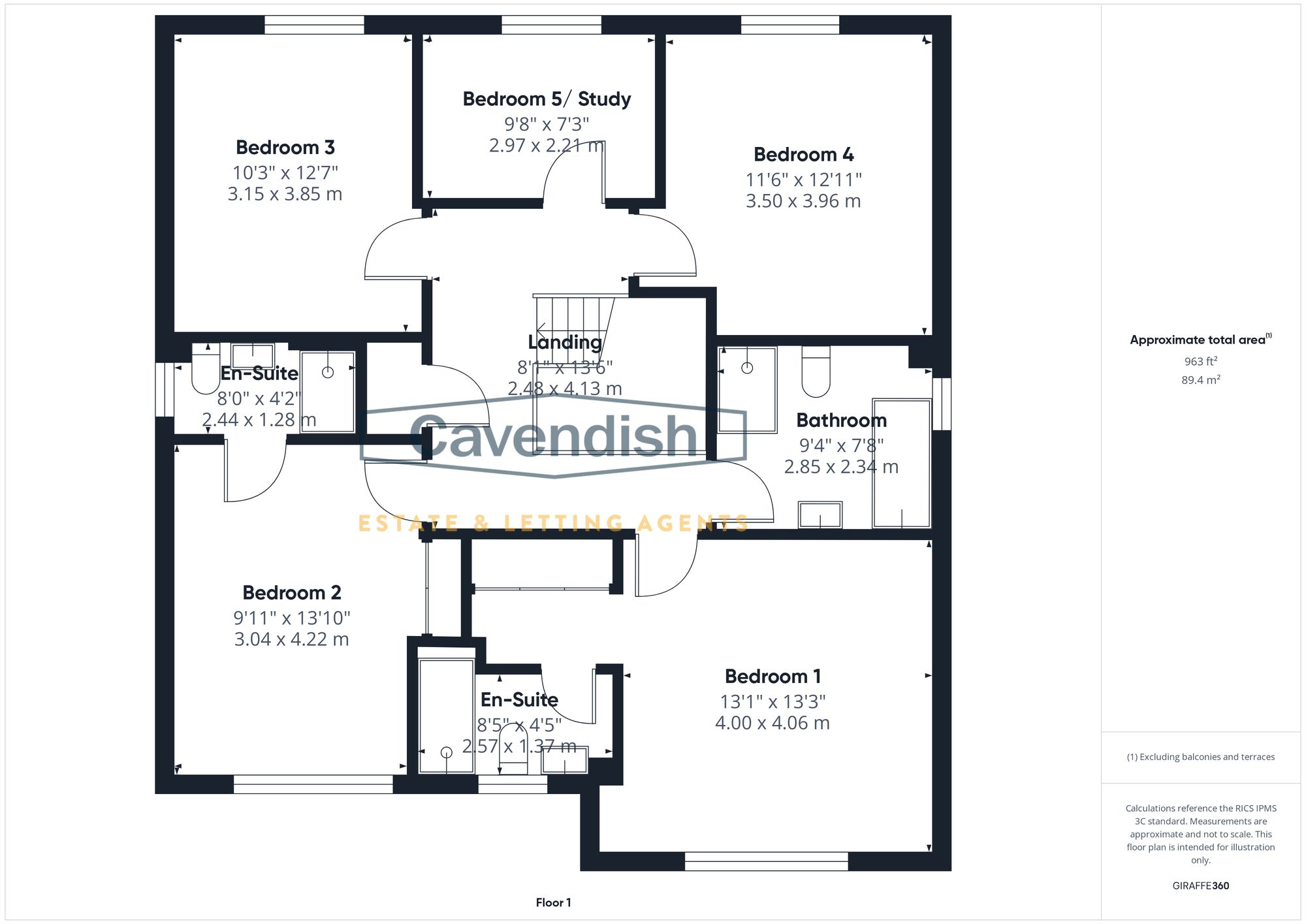 Floor plan — St. Boniface Close, Bunbury, CW6