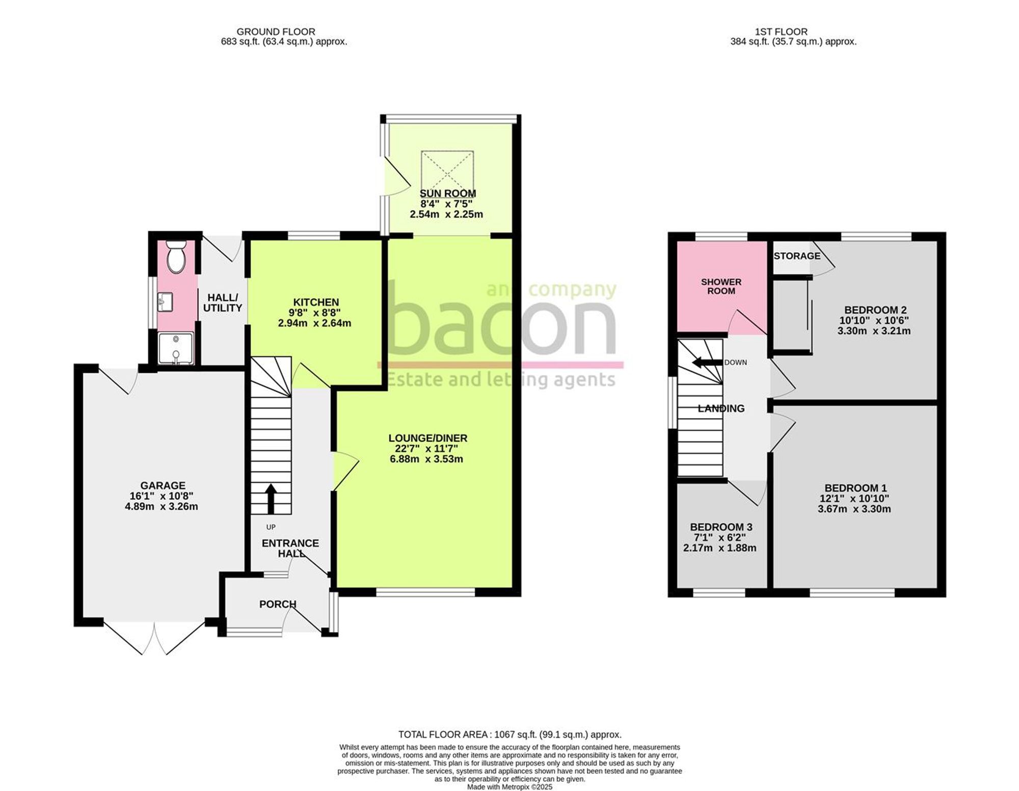 Floor Plan | House | 70 Cokeham Lane, Sompting, Lancing, BN15 9UR | For Sale