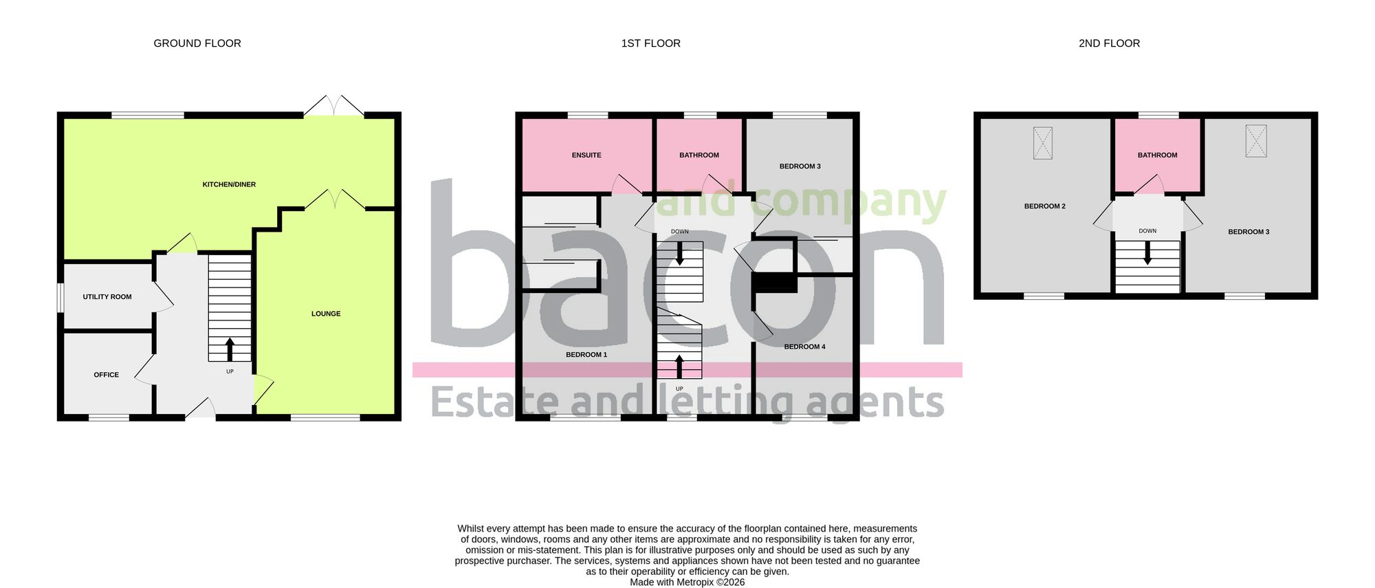 Floor Plan | House | 16 Snapdragon Lane, Worthing, BN13 3GJ | For Sale