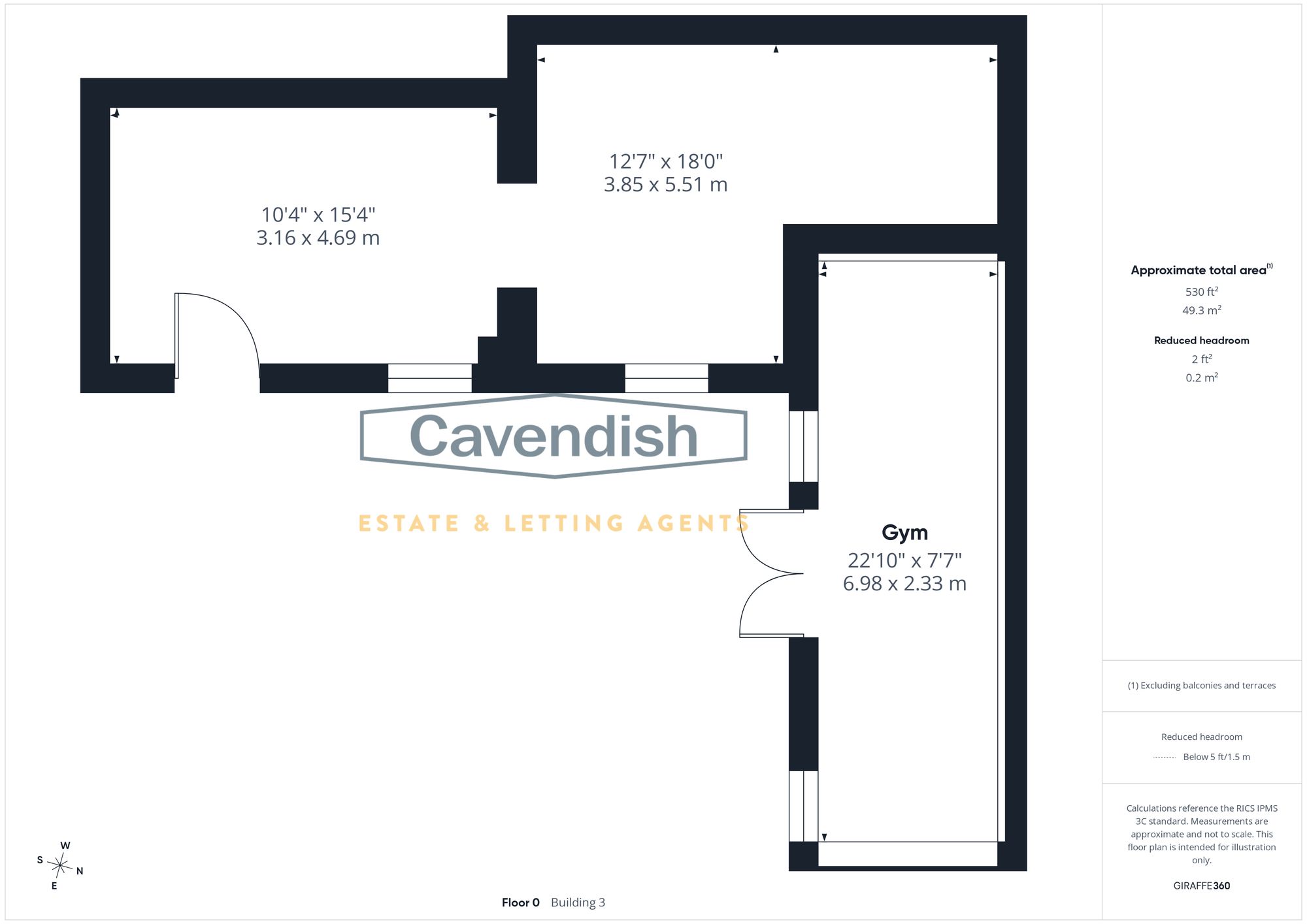 Floor plan — Holywell Road, Rhuallt, LL17