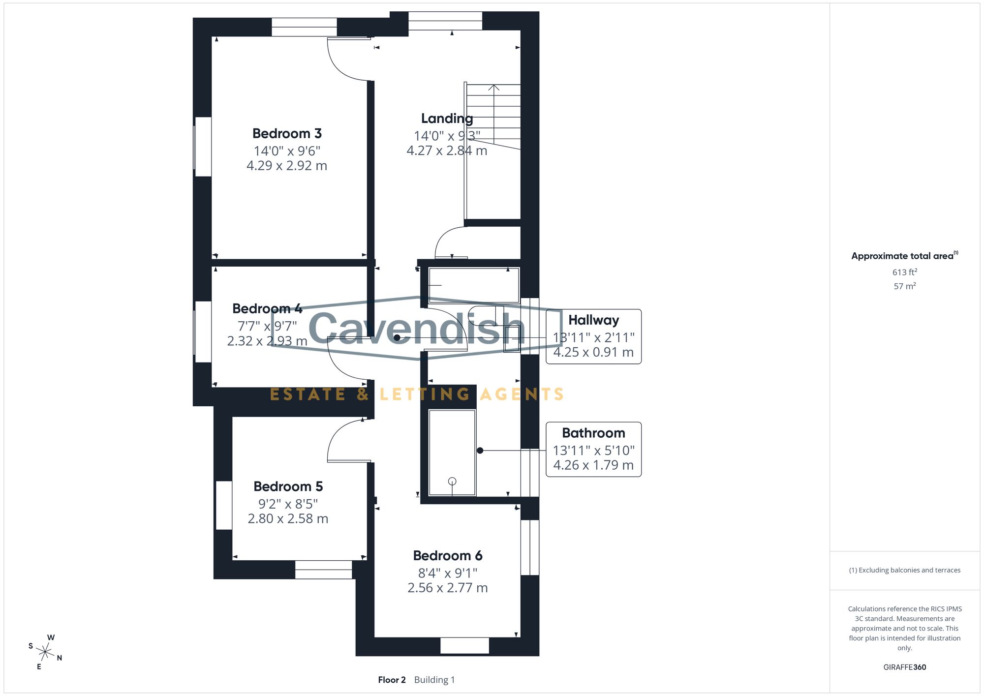 Floor plan — Holywell Road, Rhuallt, LL17