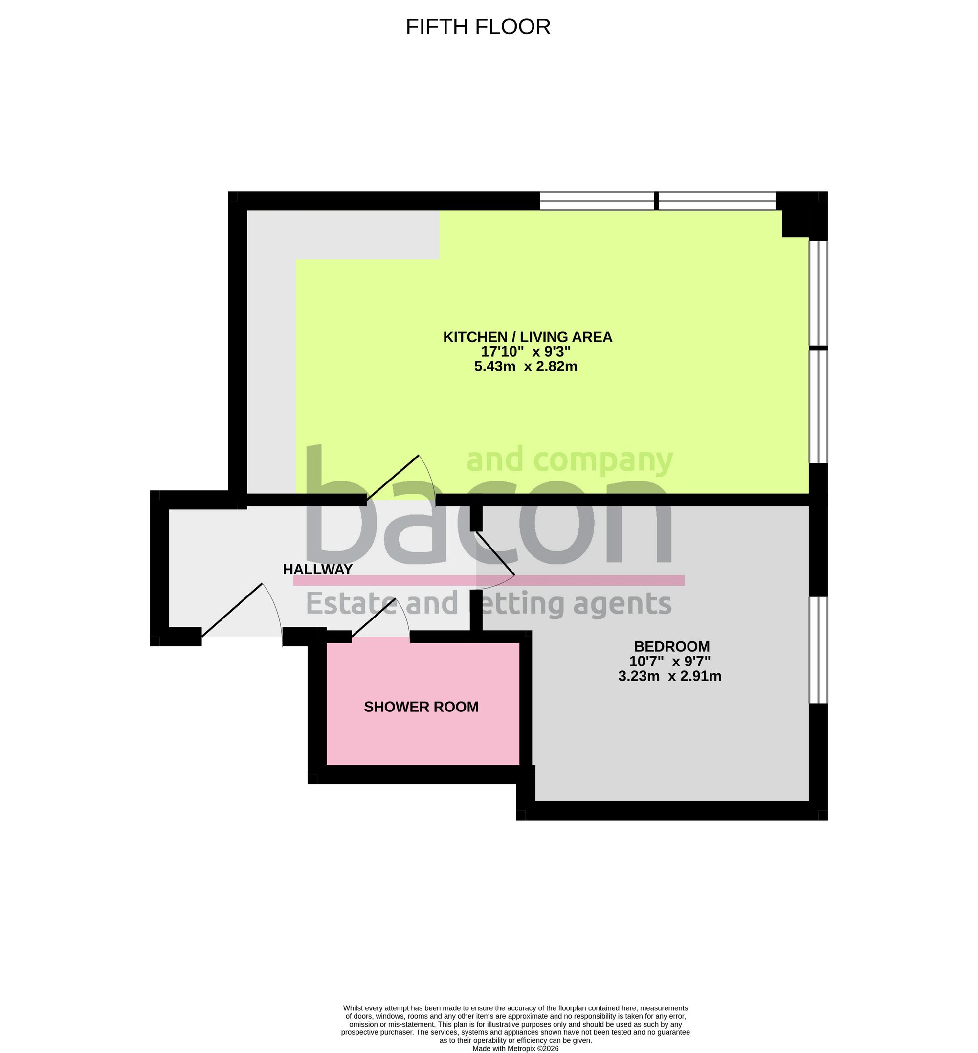Floor Plan | Flat | 60 Westmoreland House, 27 Strand Parade, Worthing, BN12 6FQ | For Sale