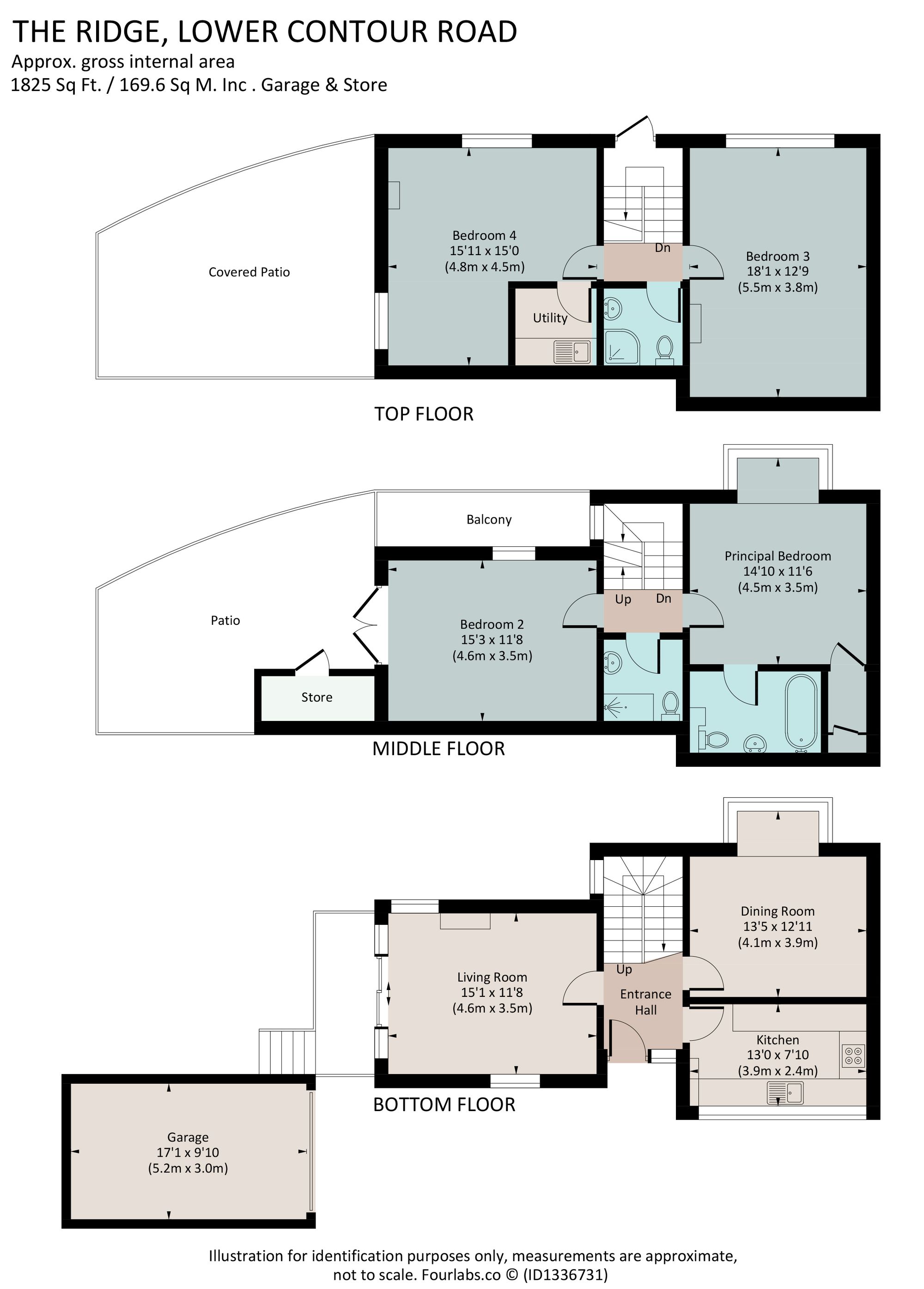 The Ridge, Kingswear, Devon floorplan