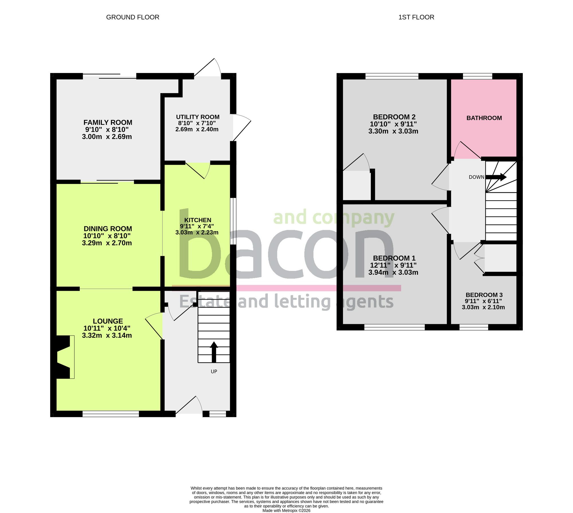 Floor Plan | House | 57 Old Worthing Road, East Preston, Littlehampton, BN16 1EA | For Sale
