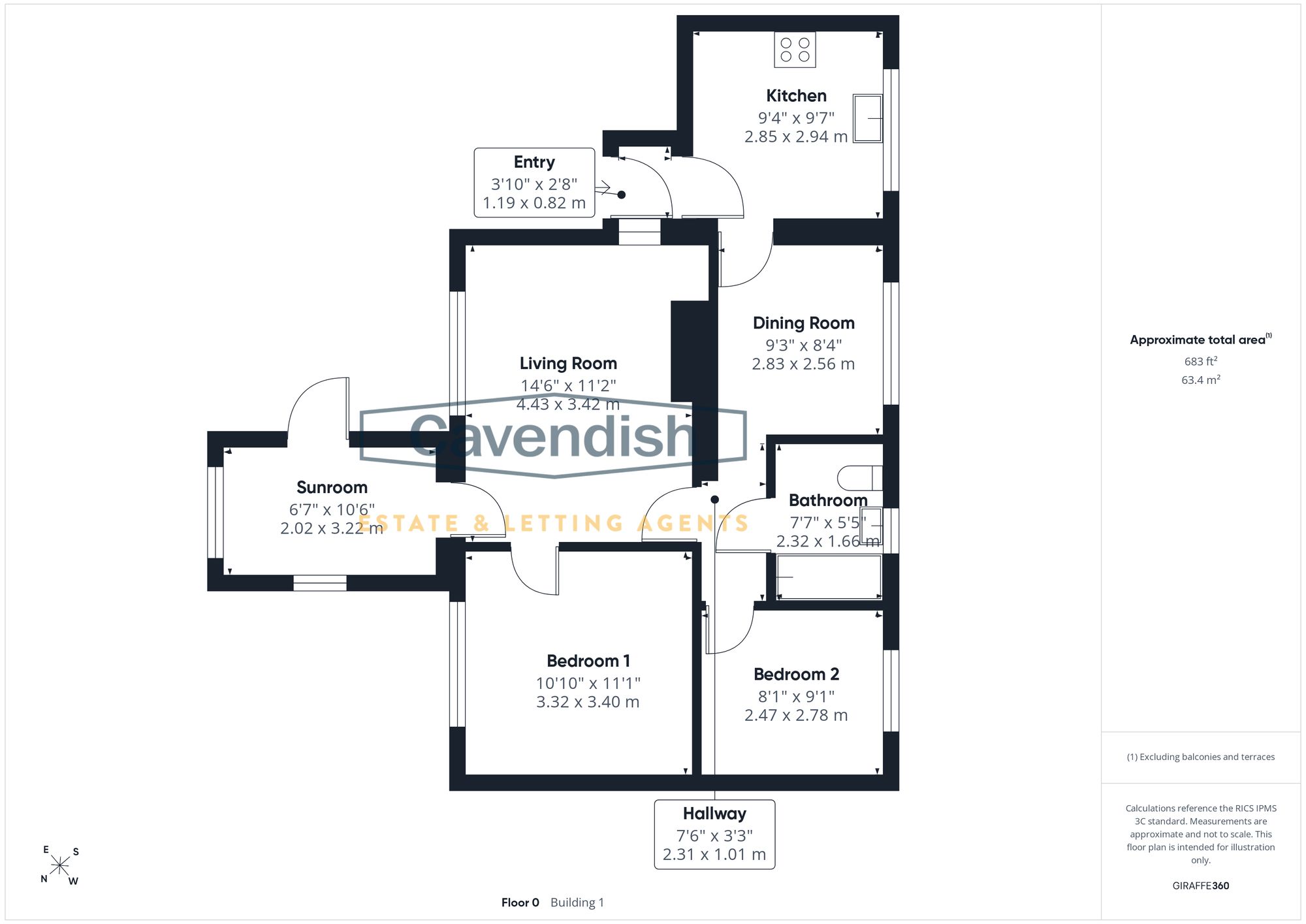 Floor plan — Halkyn, Holywell, CH8