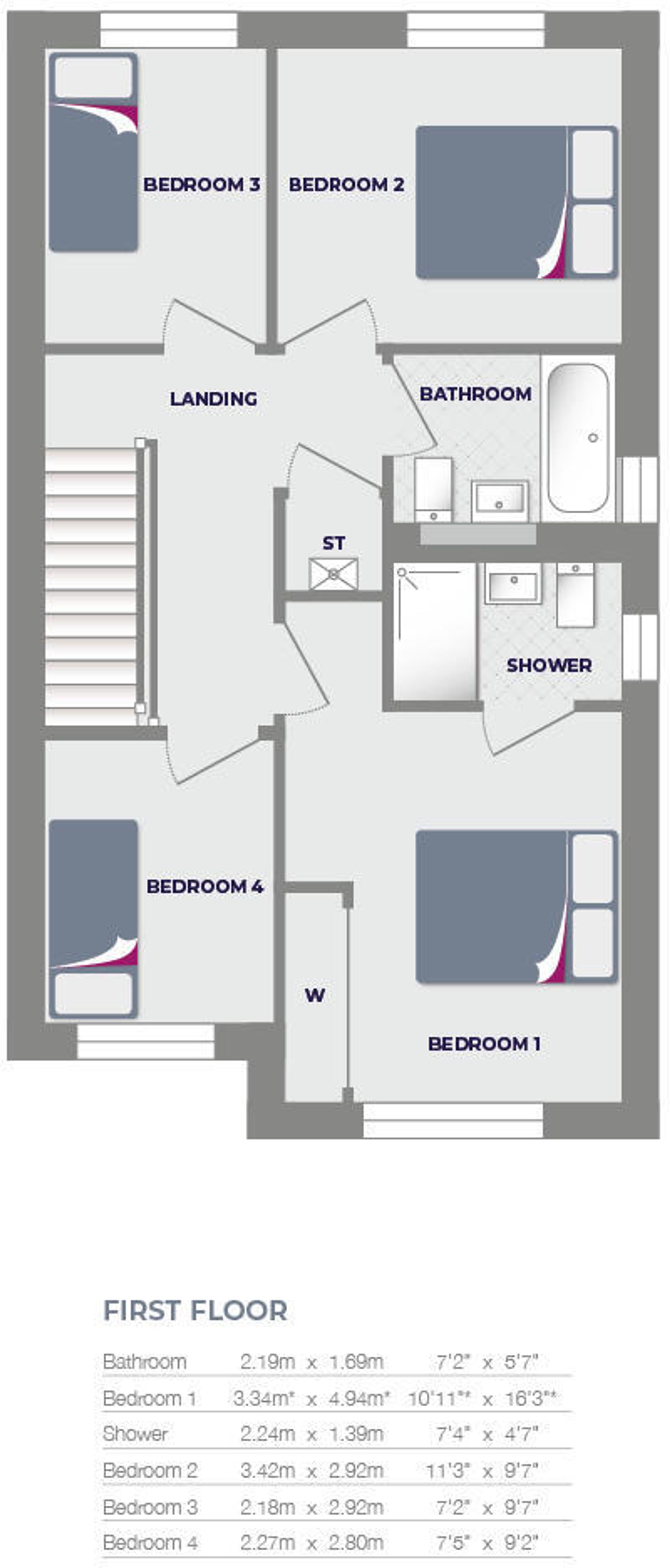 Westfield Avenue, Earl Shilton, LE9 Floorplan