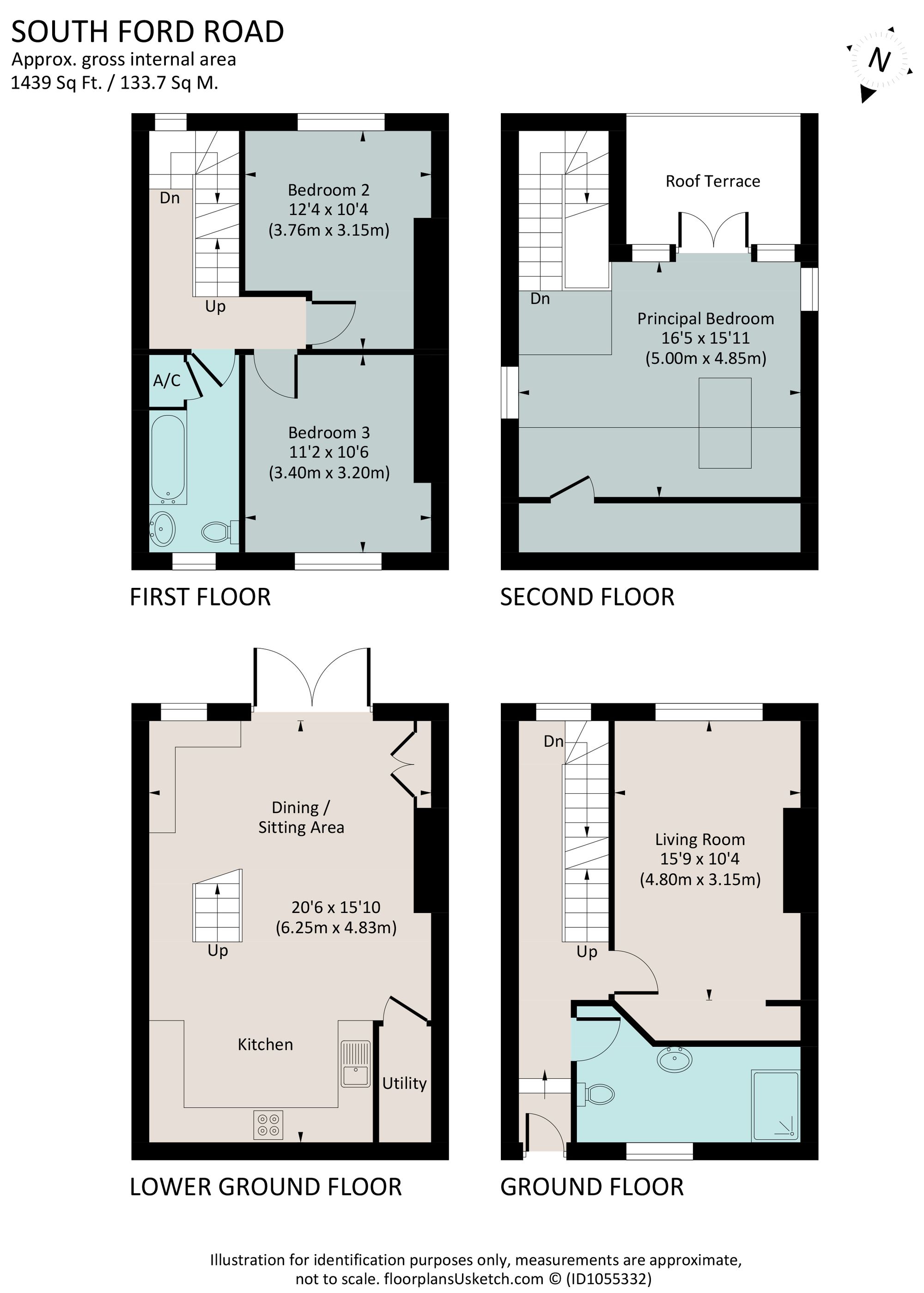 Saviours View, South Ford Road, Dartmouth floorplan