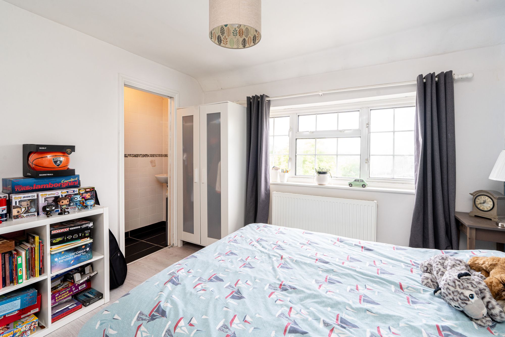 Bedroom with Shower & Sink