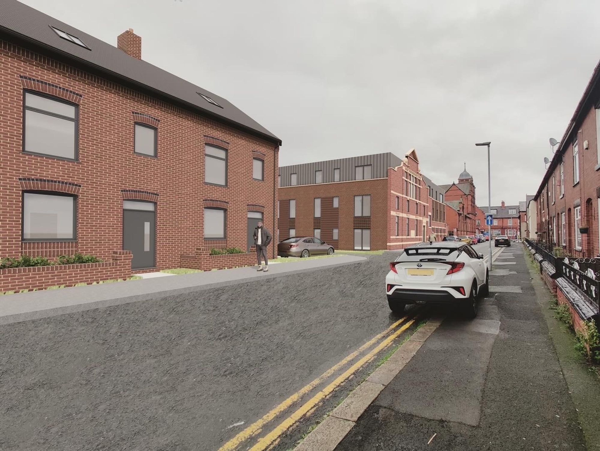 Land to the rear of Leigh College, Ulleswater Street, Leigh