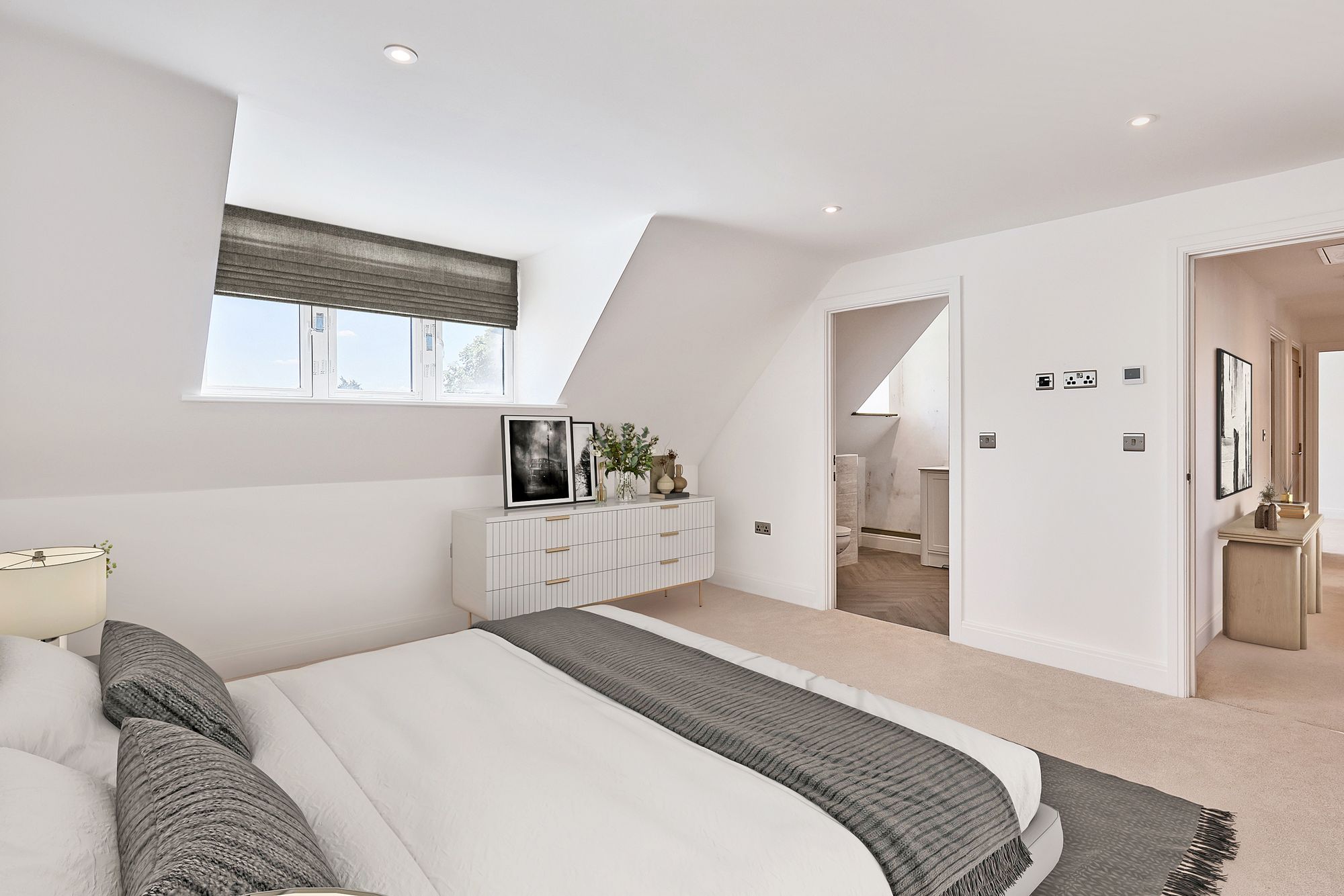 Staged Bedroom