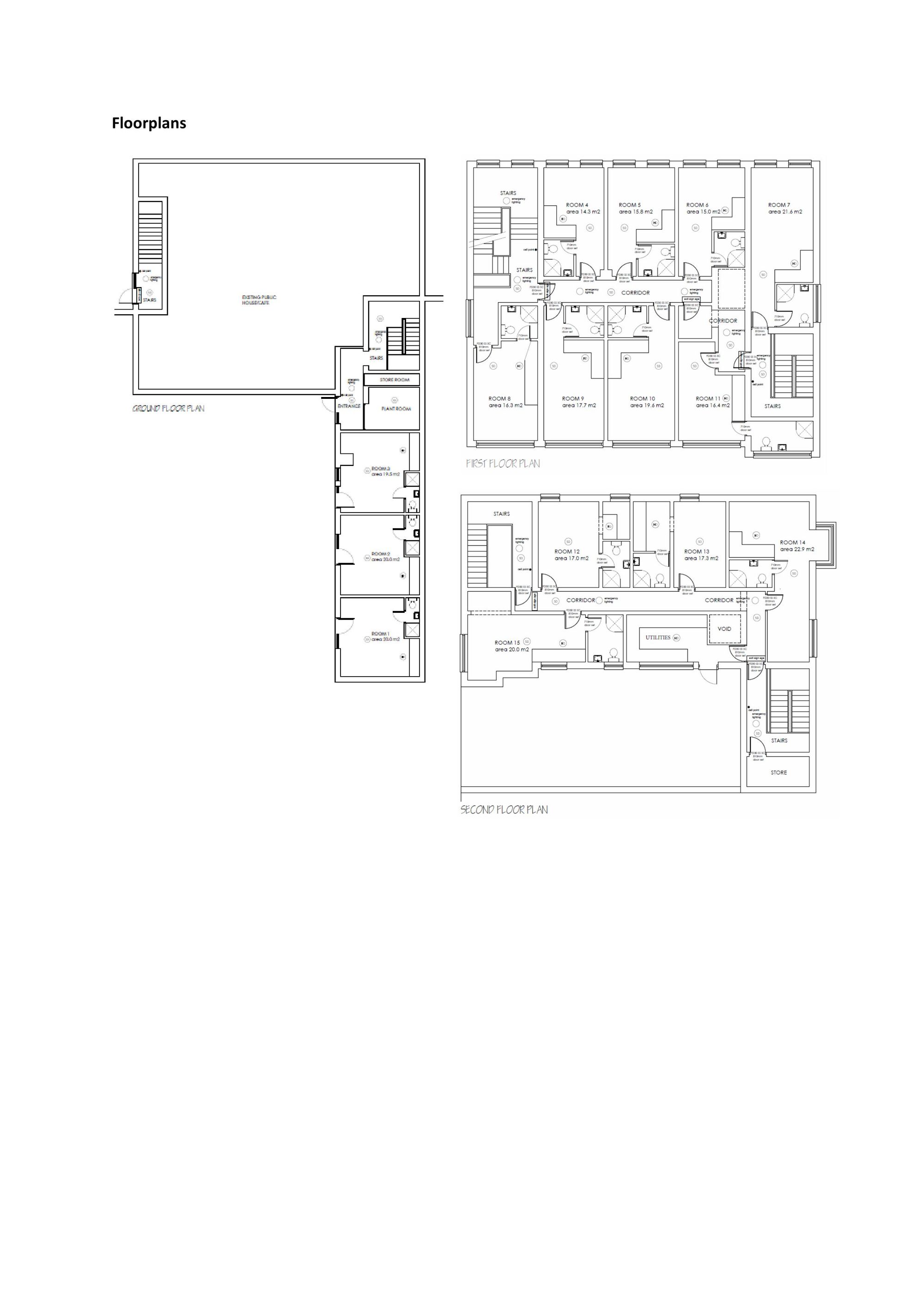 34. Floorplans