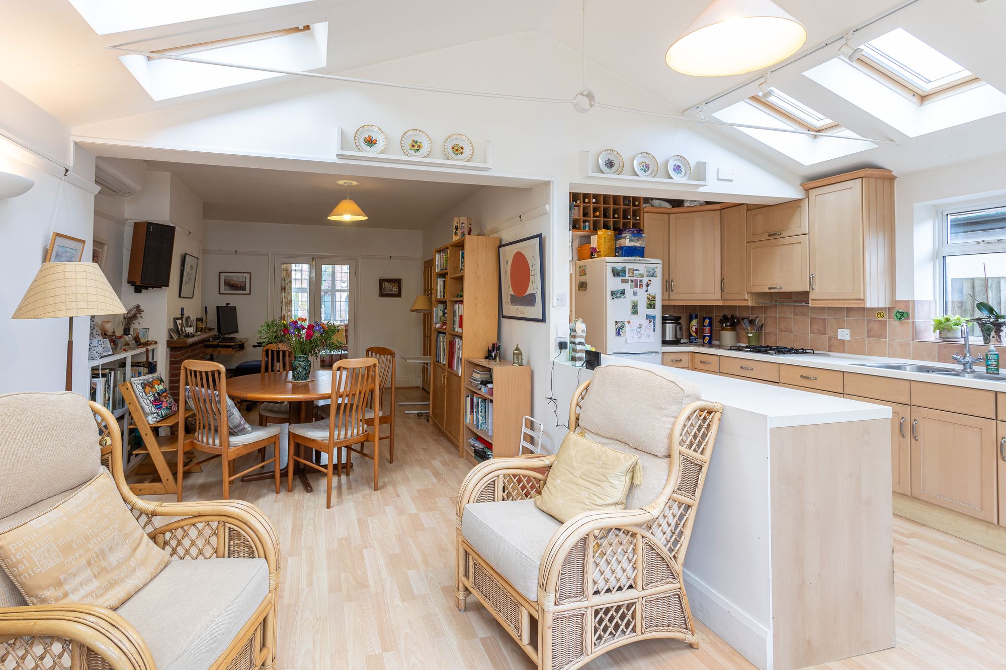 Reception/Dining/Kitchen