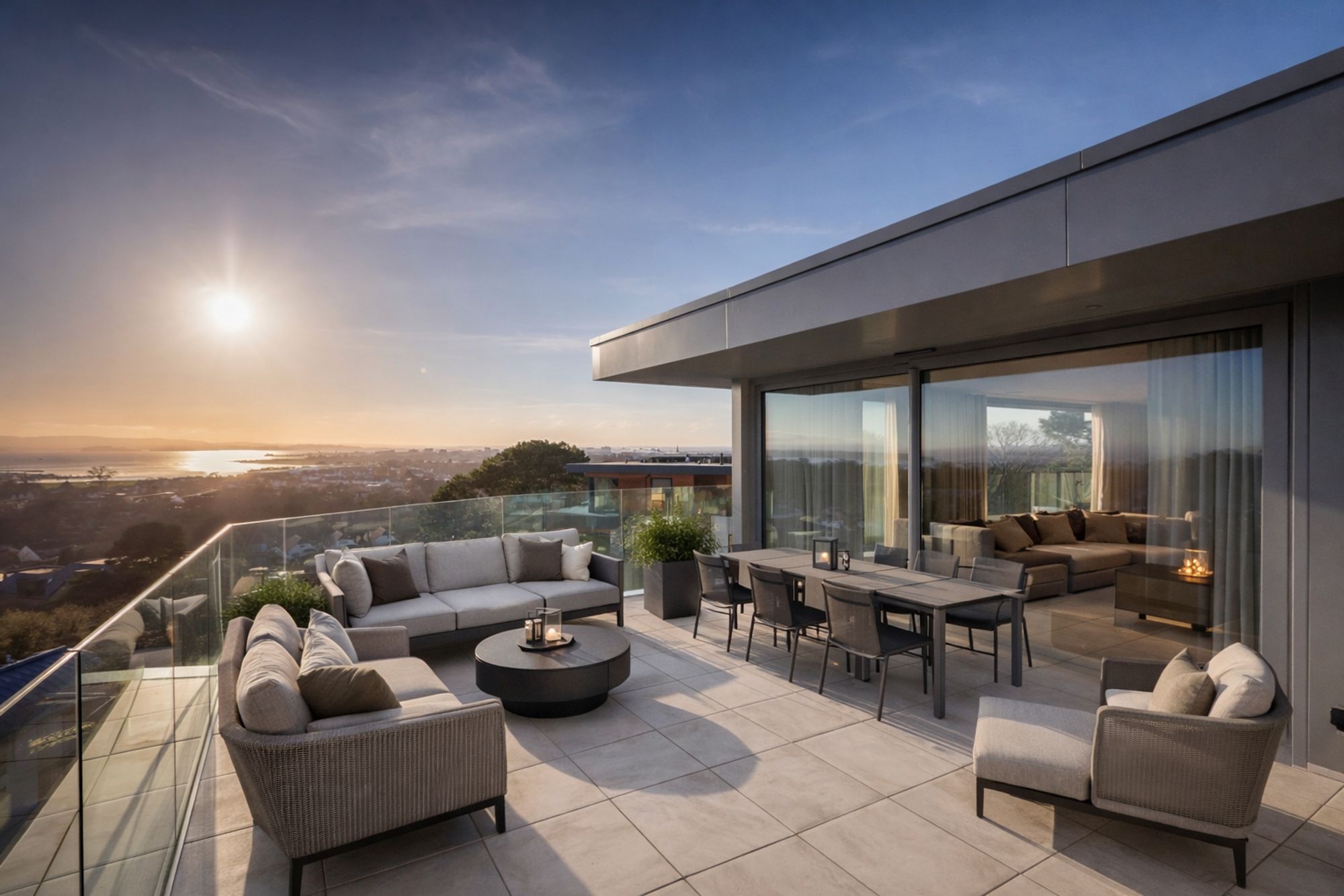 Duplex Penthouse, Altiori, Lower Parkstone, Poole, BH14