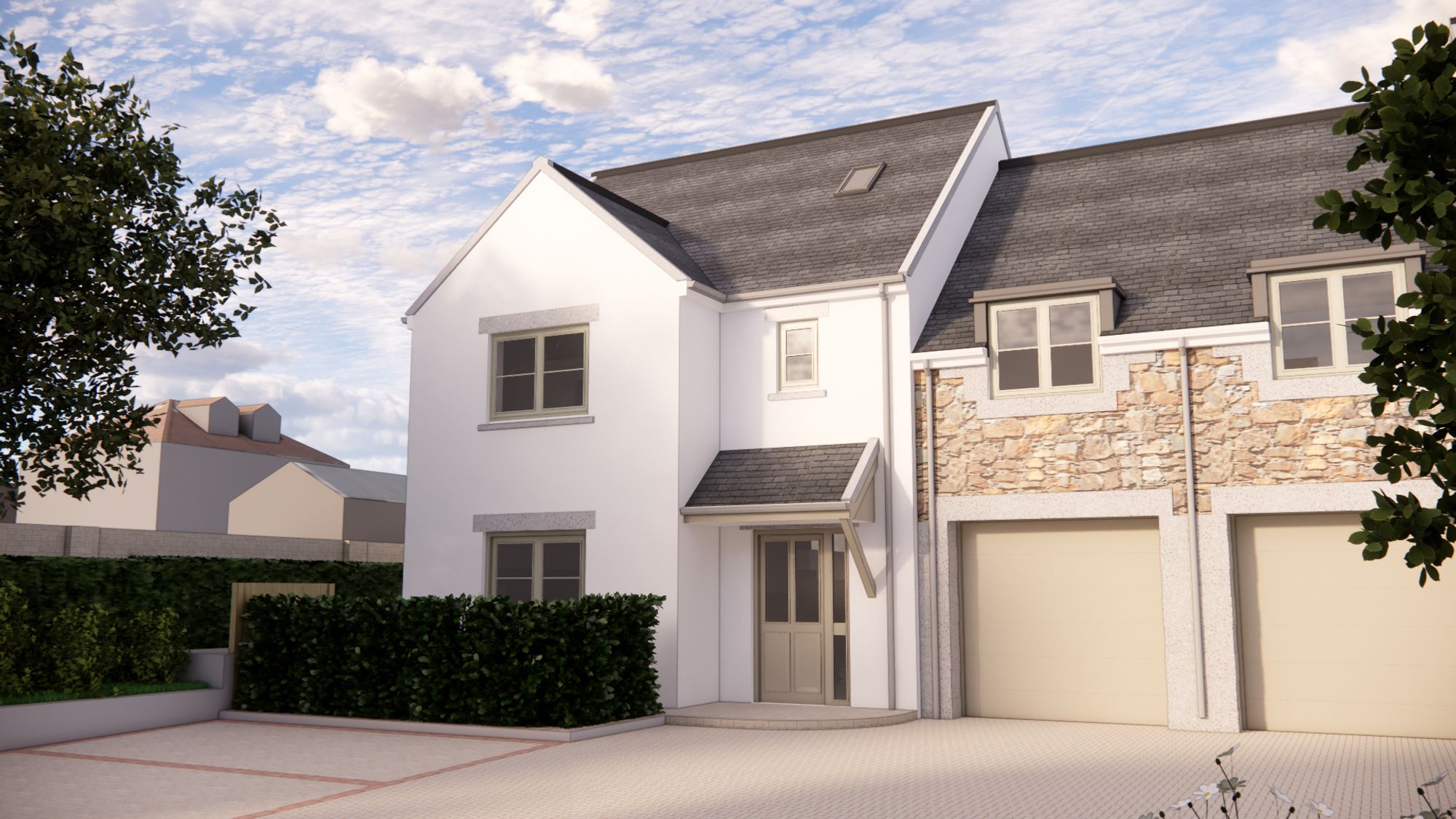 4 bed Detached Semi-House For Sale in Trinity, Jersey