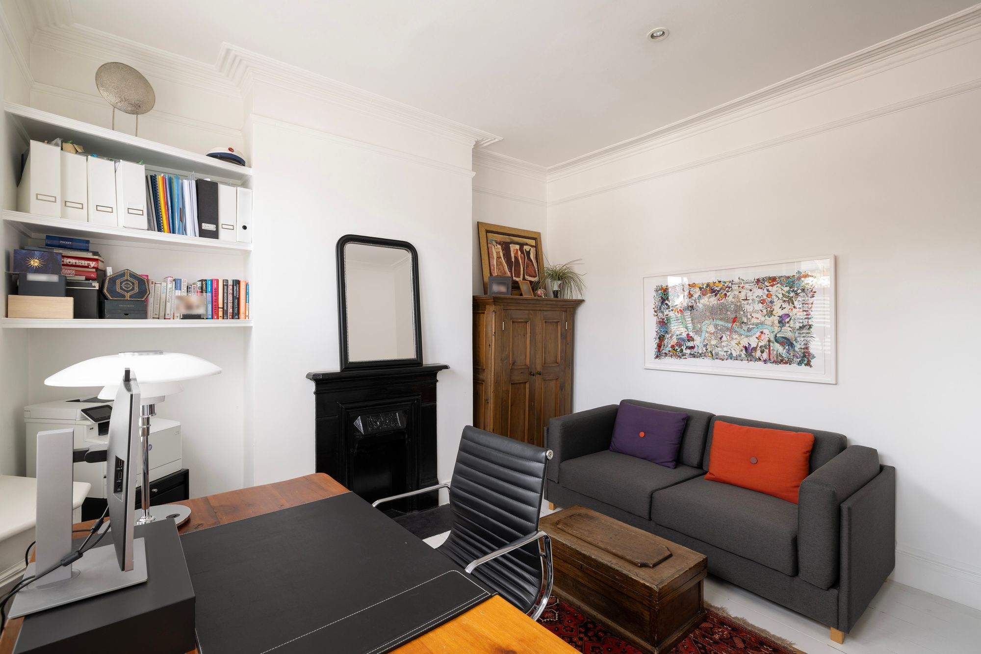 Story Of Home Bedroom Study Netherford Road Clapham SW4 41