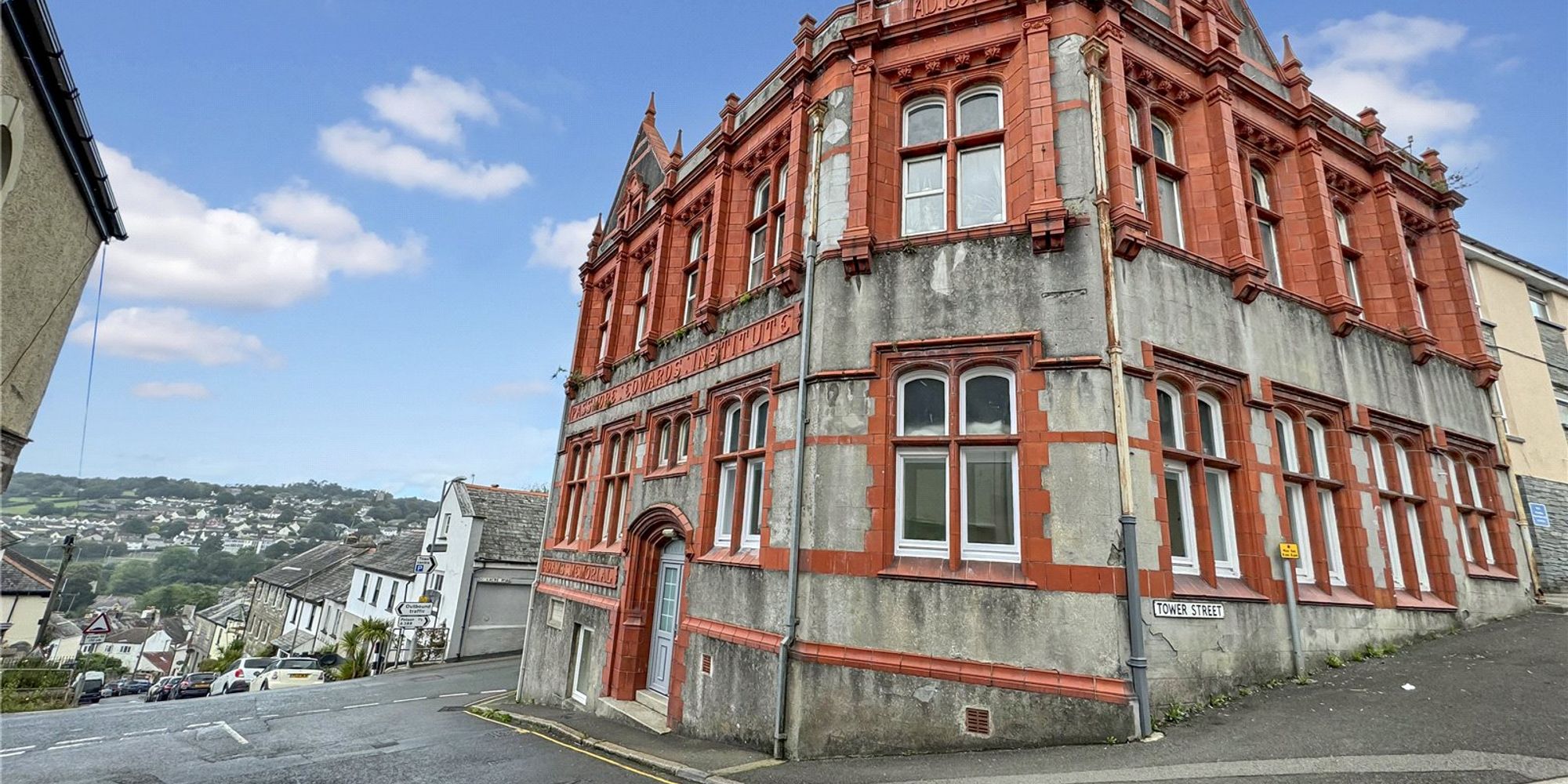 Front of building
