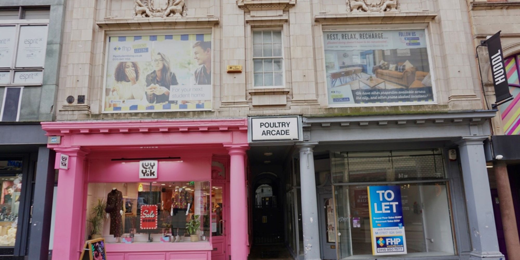 image representing Poultry Arcade, Nottingham, NG1